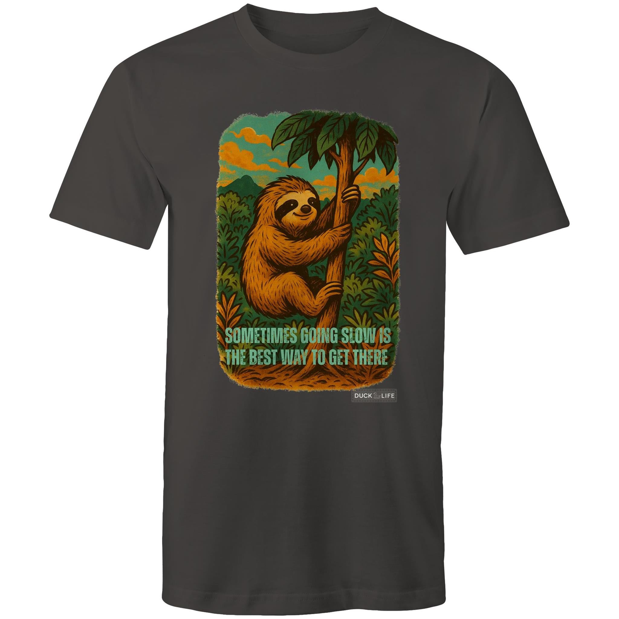 'Sometimes Going Slow' - Staple Tee