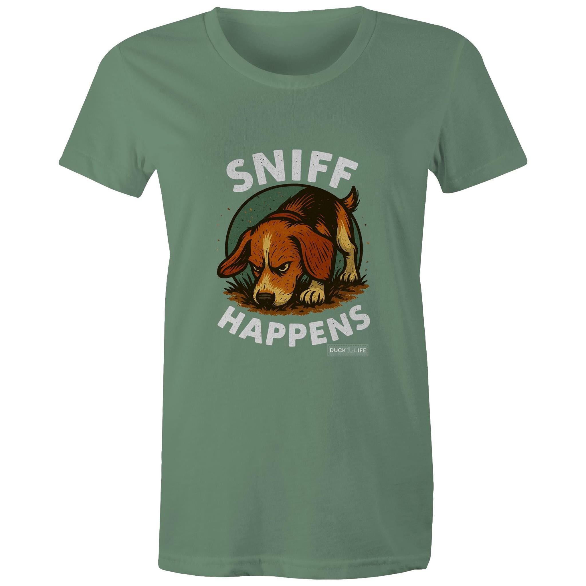 'Sniff Happens' - Maple Tee
