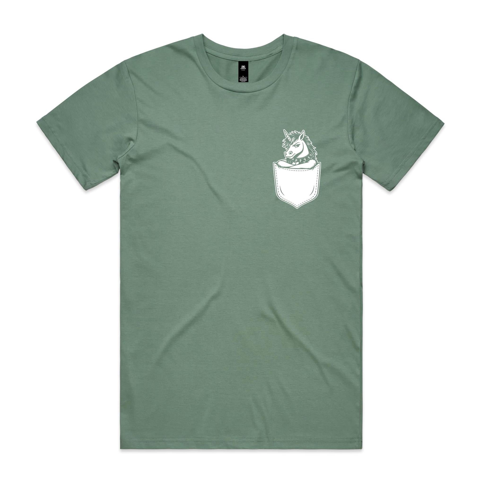Unicorn - Pocket Peeper - Staple Tee