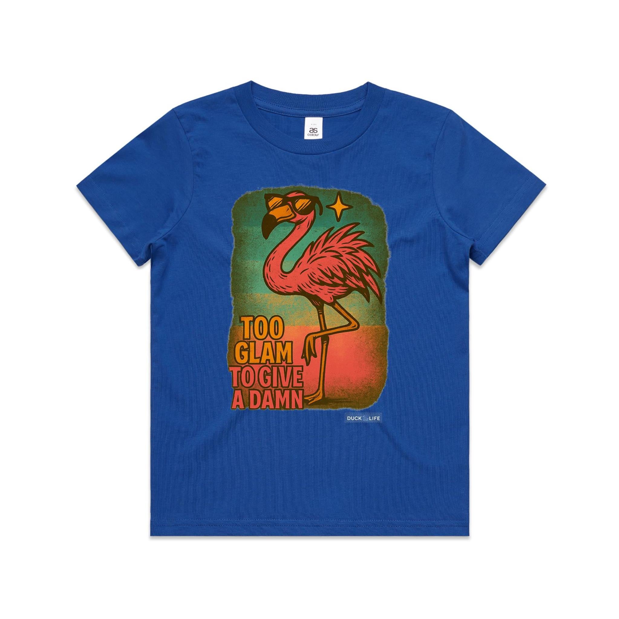 'Too Glam to Give a Damn' - Youth Tee