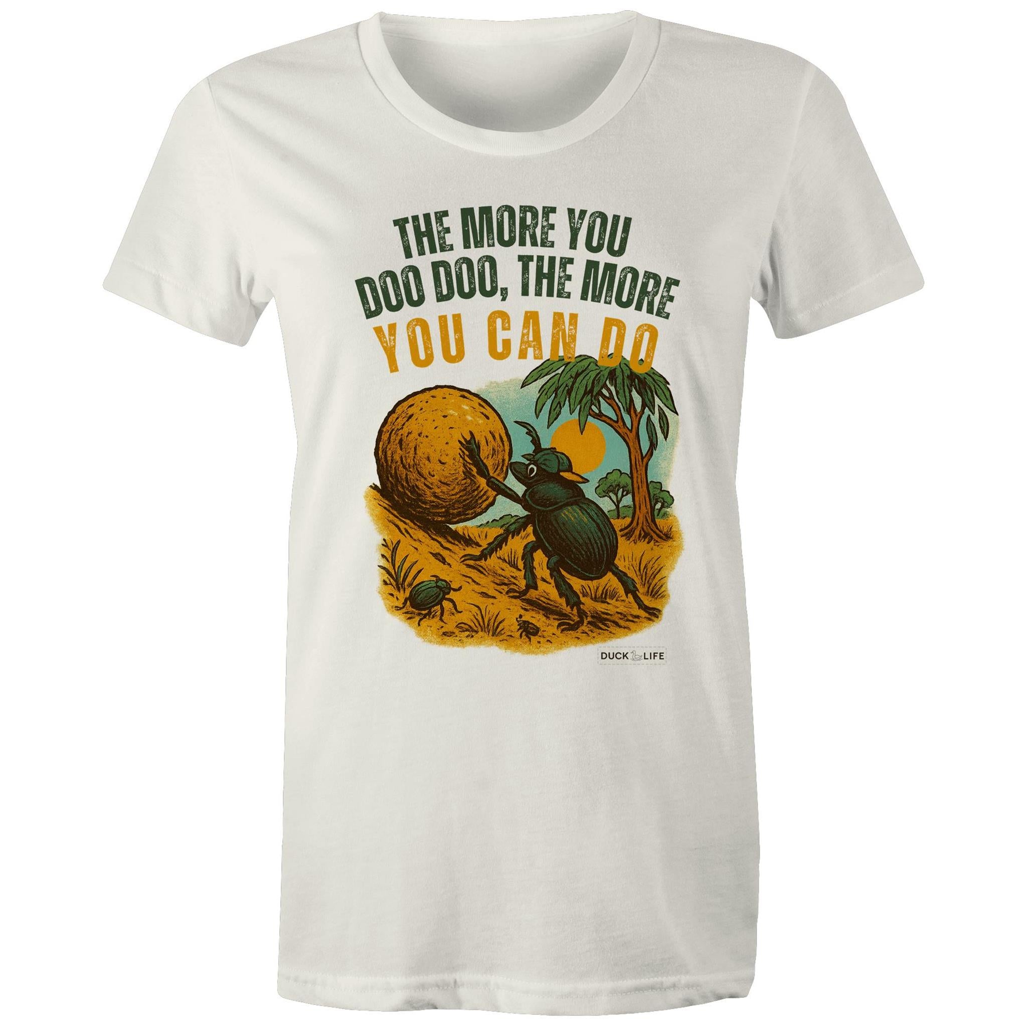 'The More You Doo Doo' - Maple Tee
