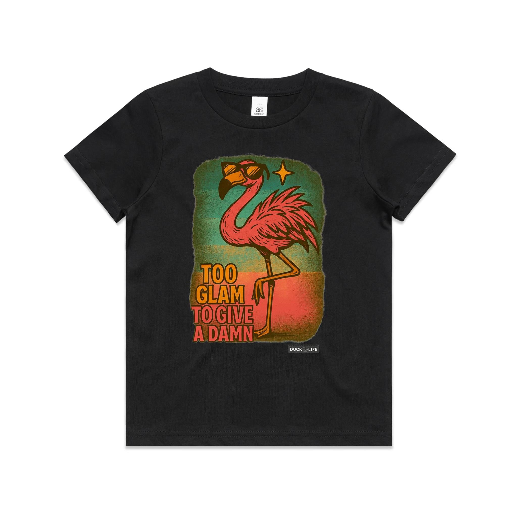 'Too Glam to Give a Damn' - Youth Tee