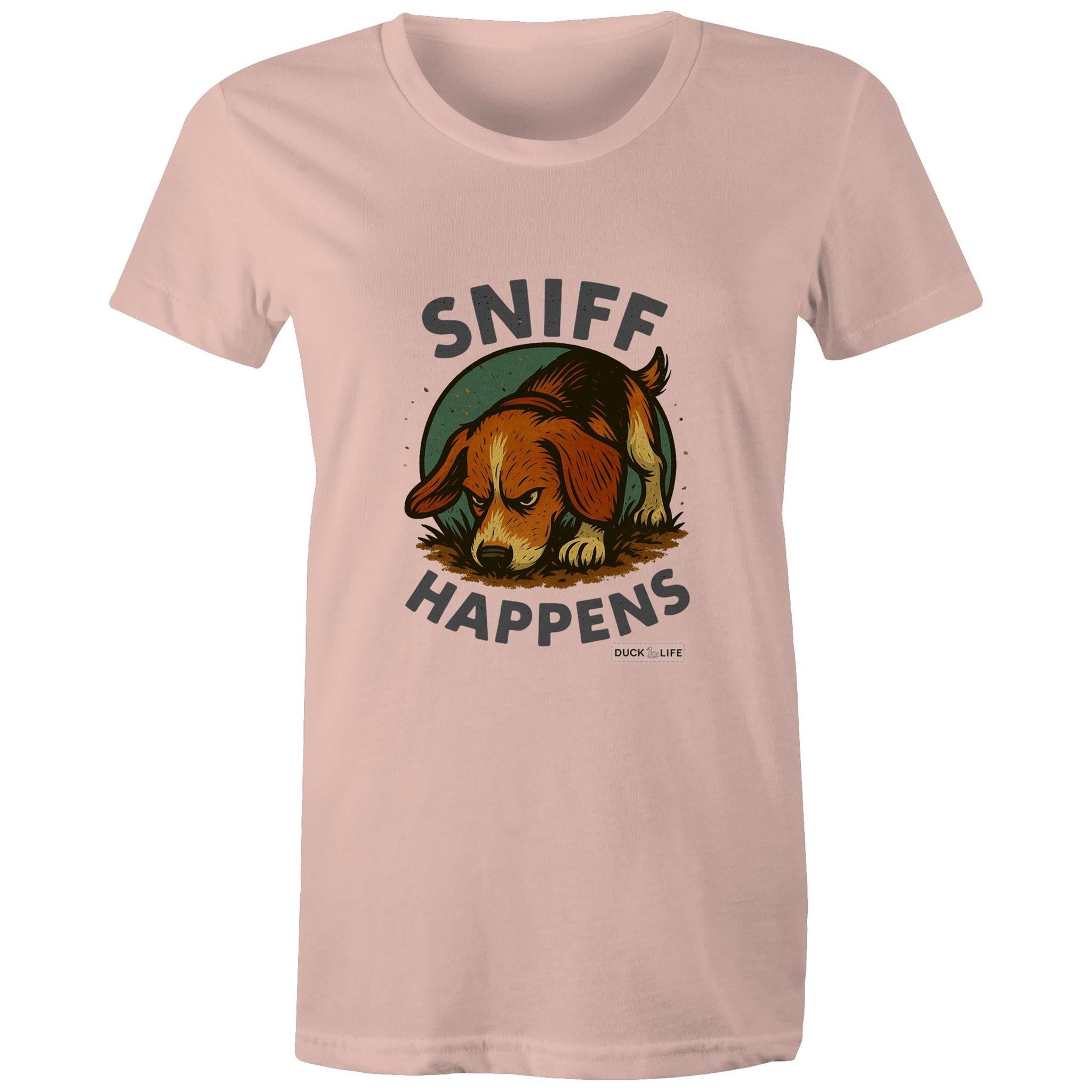 'Sniff Happens' - Maple Tee