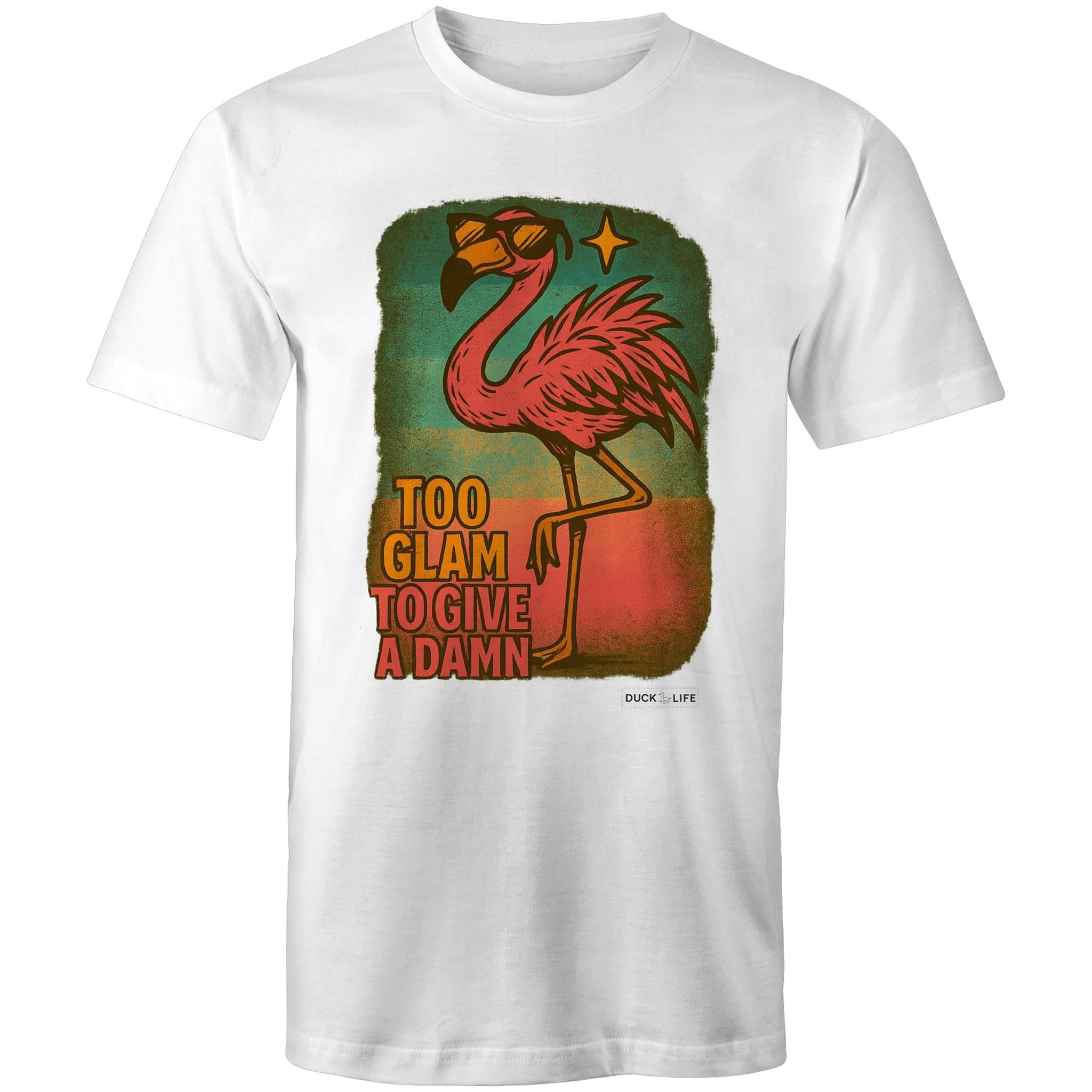 'Too Glam to Give a Damn' - Staple Tee