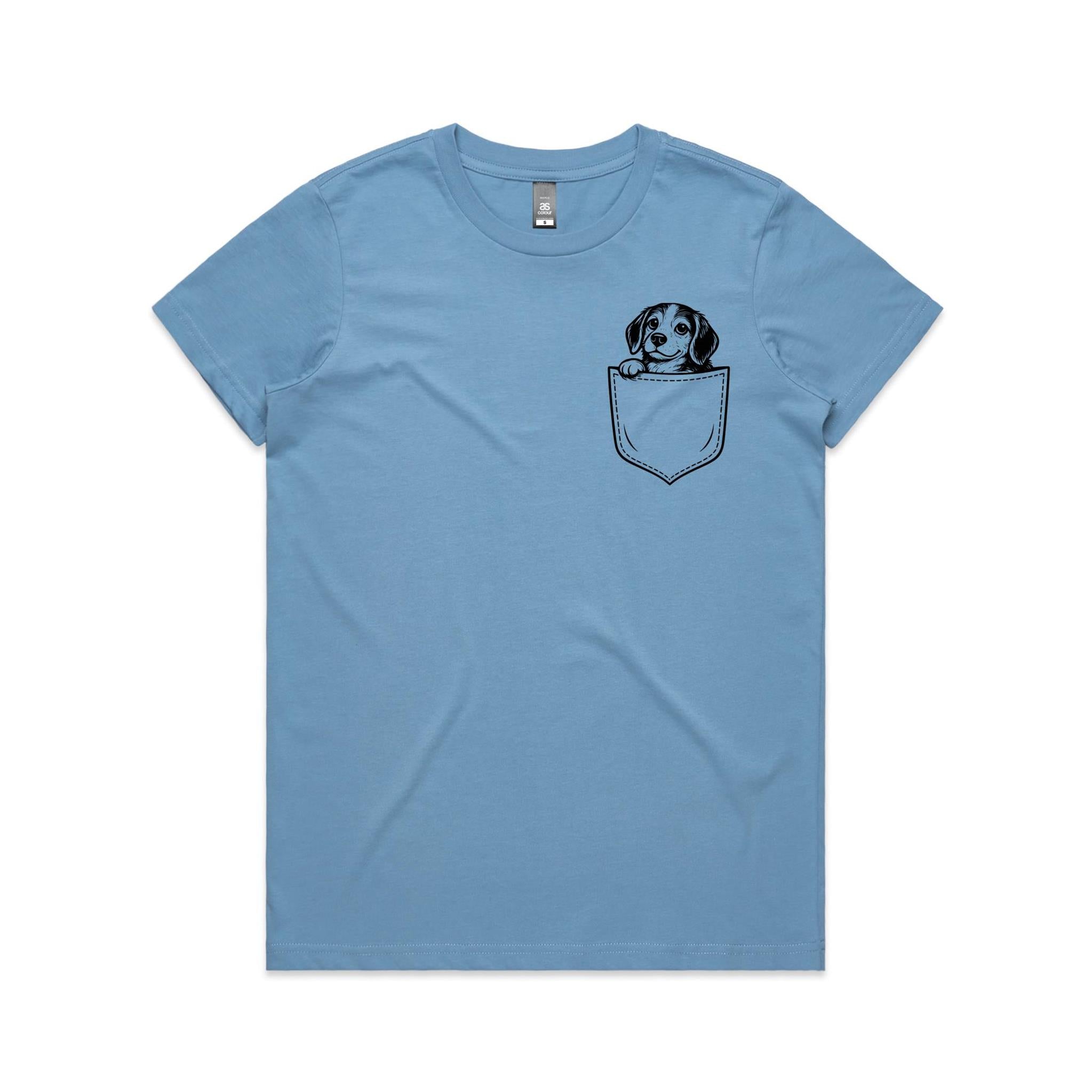 Beagle - Pocket Peeper - Maple Tee