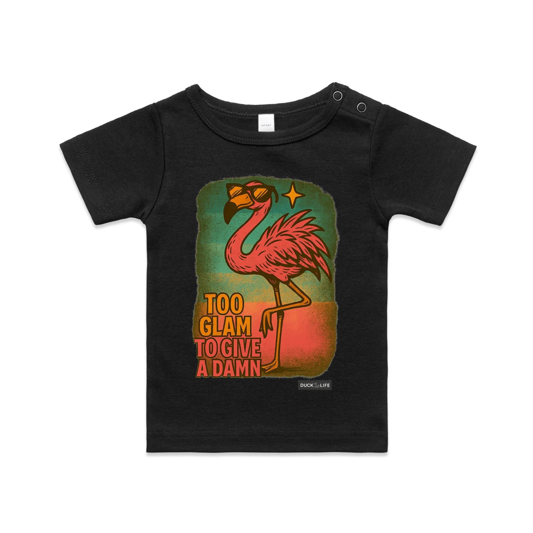 'Too Glam to Give a Damn' - Infant Tee