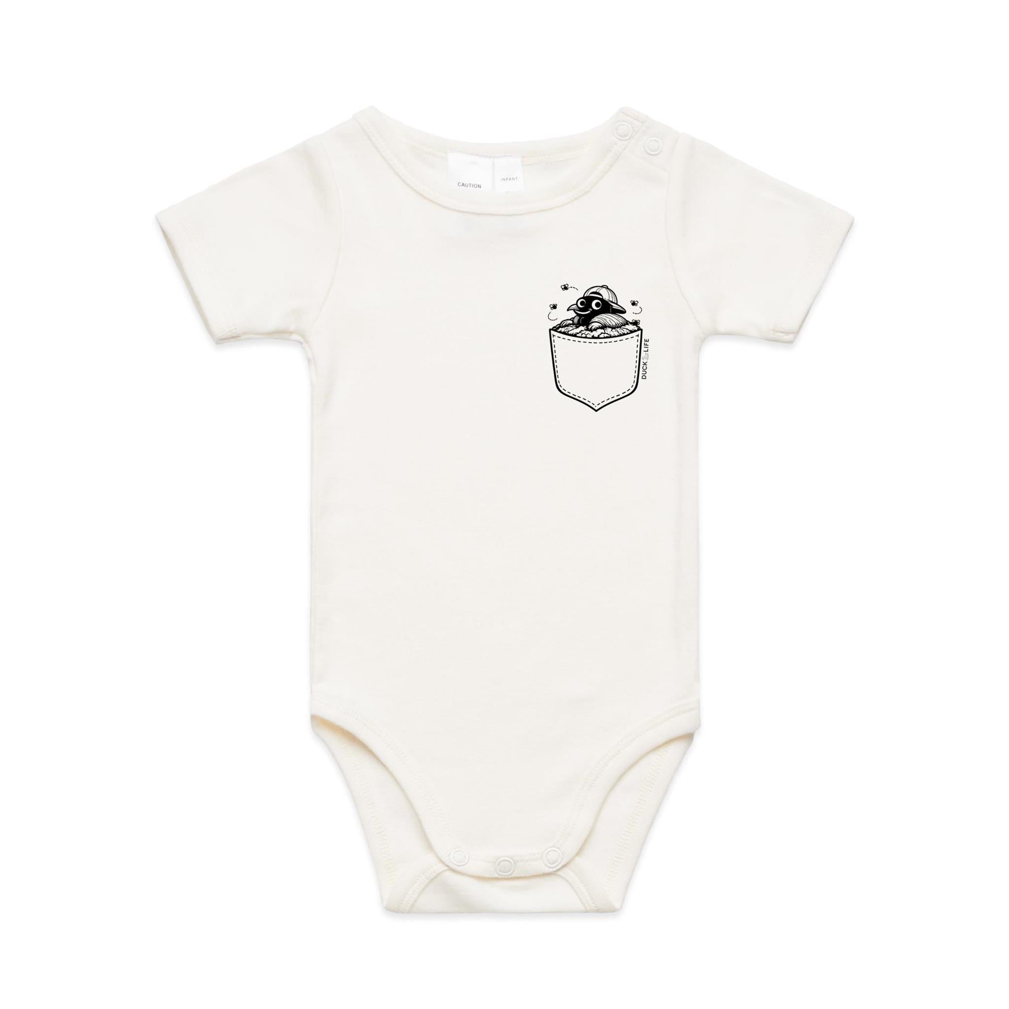 Dung Beetle - Pocket Peeper - Infant One-Piece