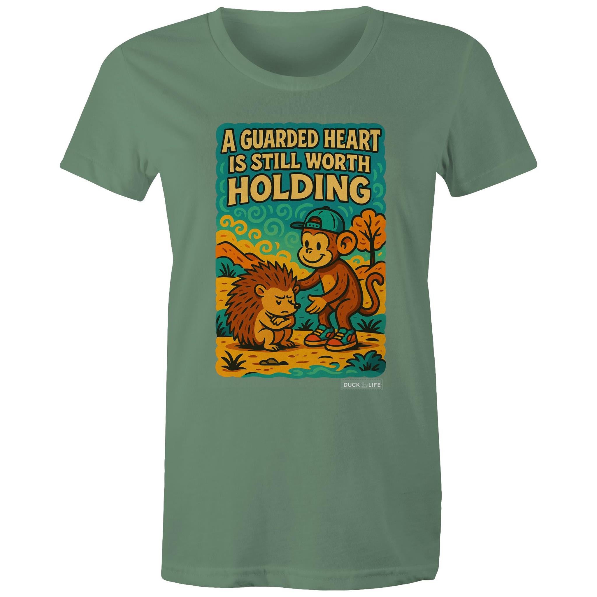 'A Guarded Heart' - Maple Tee