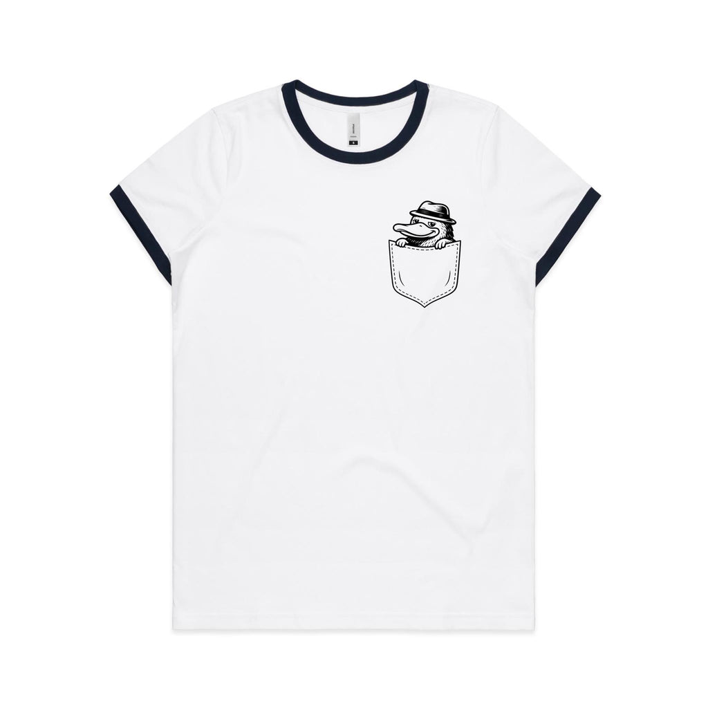 Platypus - Pocket Peeper - Maple Ringer Tee