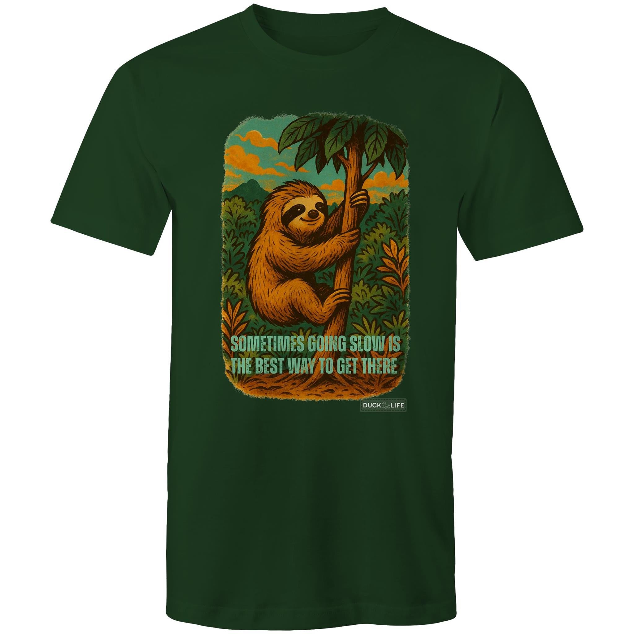 'Sometimes Going Slow' - Staple Tee