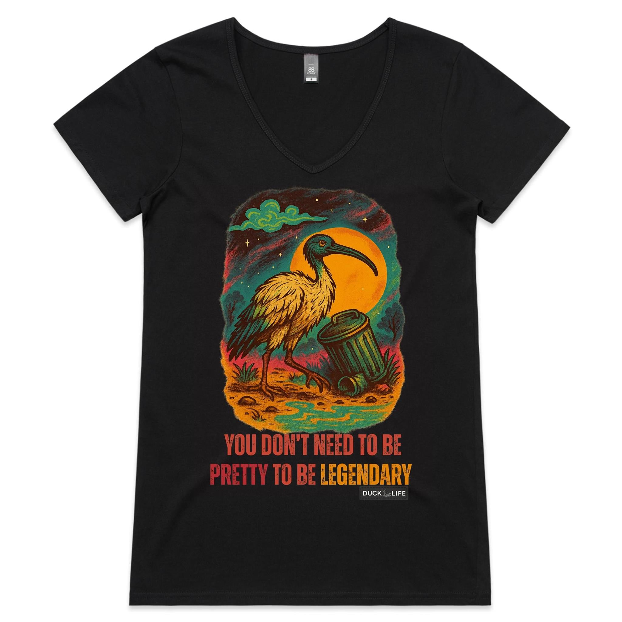 'You Don't Need To Be Pretty' - V-Neck Tee
