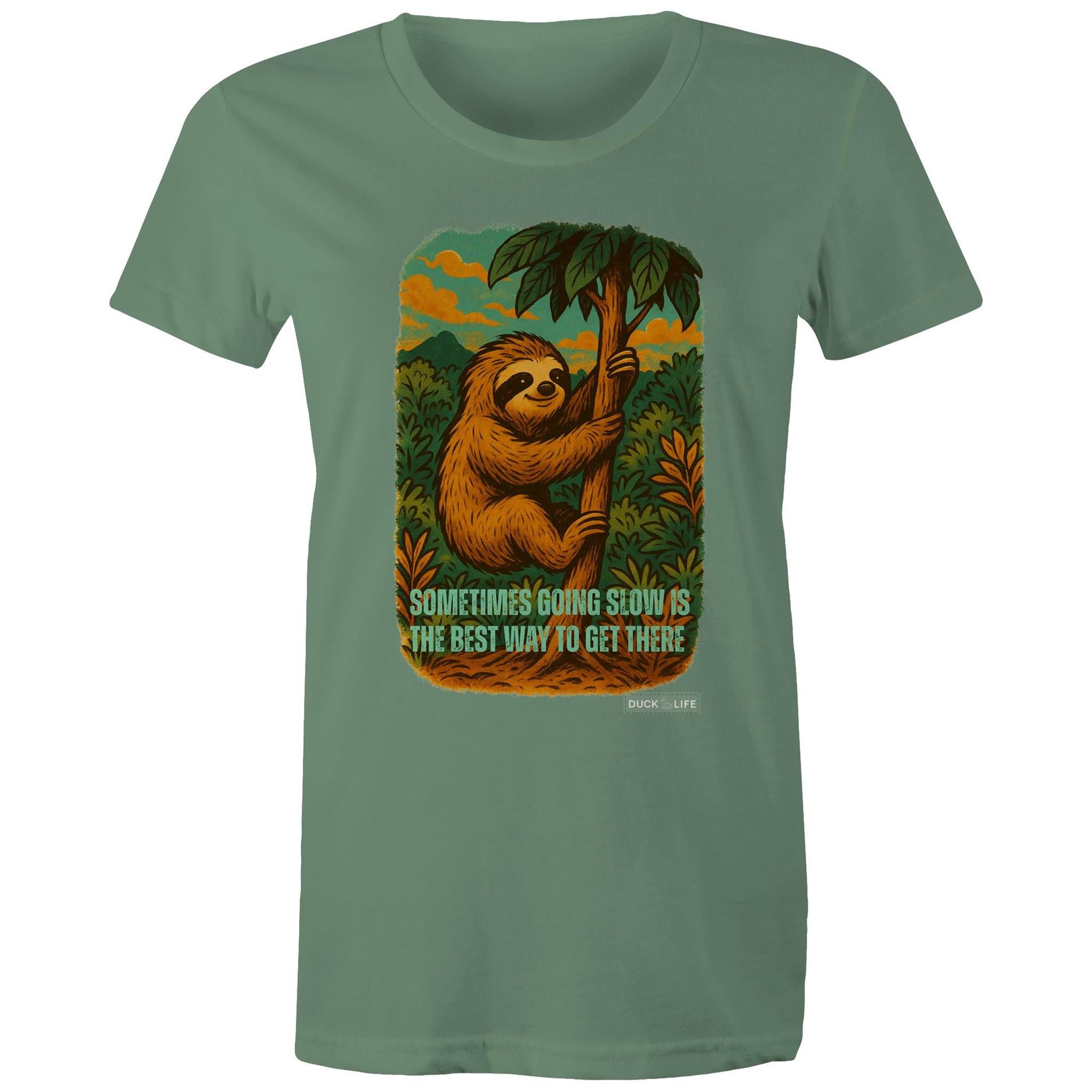 'Sometimes Going Slow' - Maple Tee