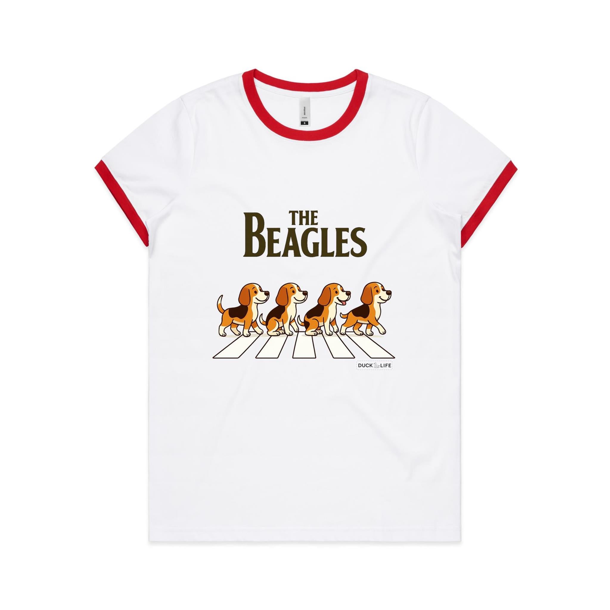 'The Beagles' - Maple Ringer Tee