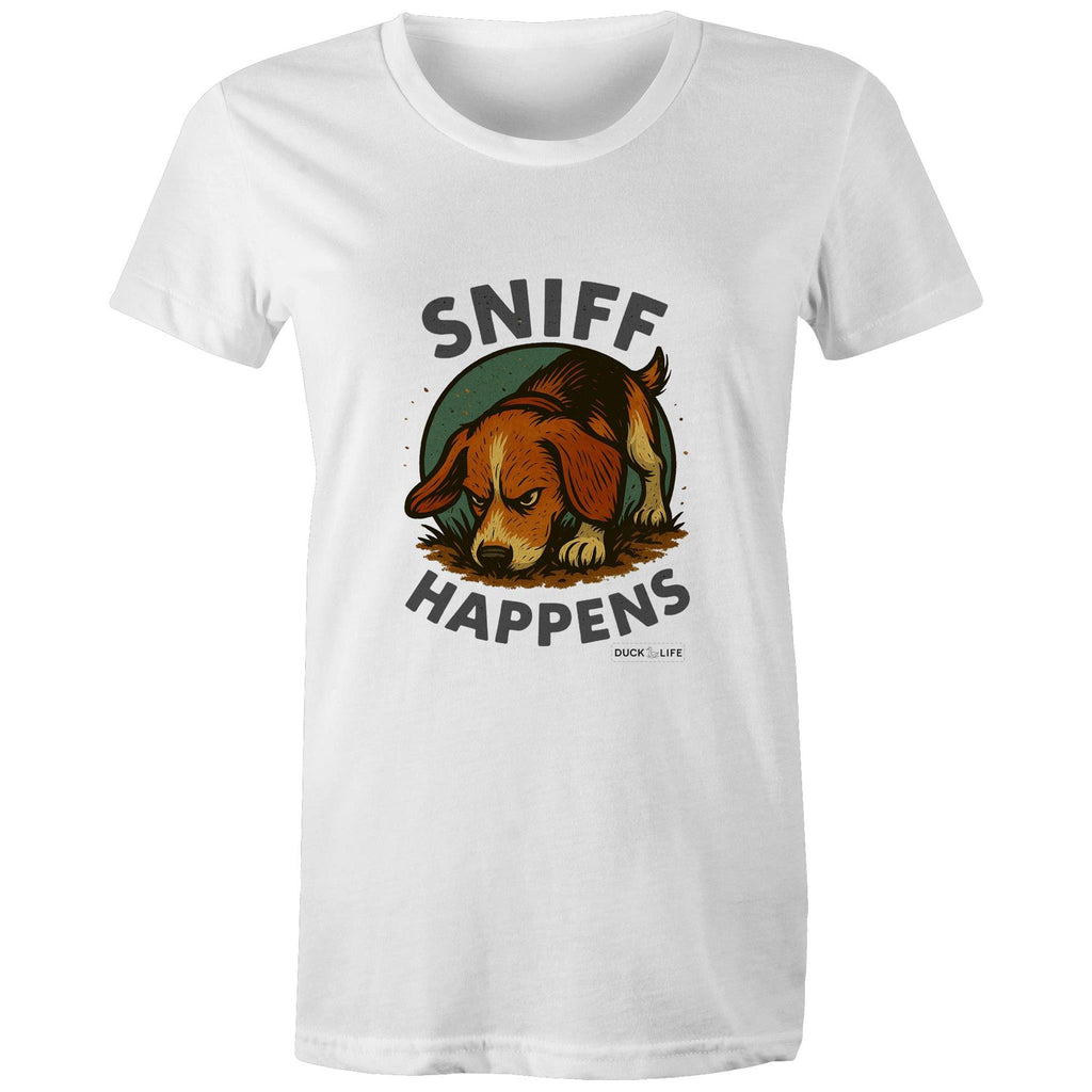 'Sniff Happens' - Maple Tee