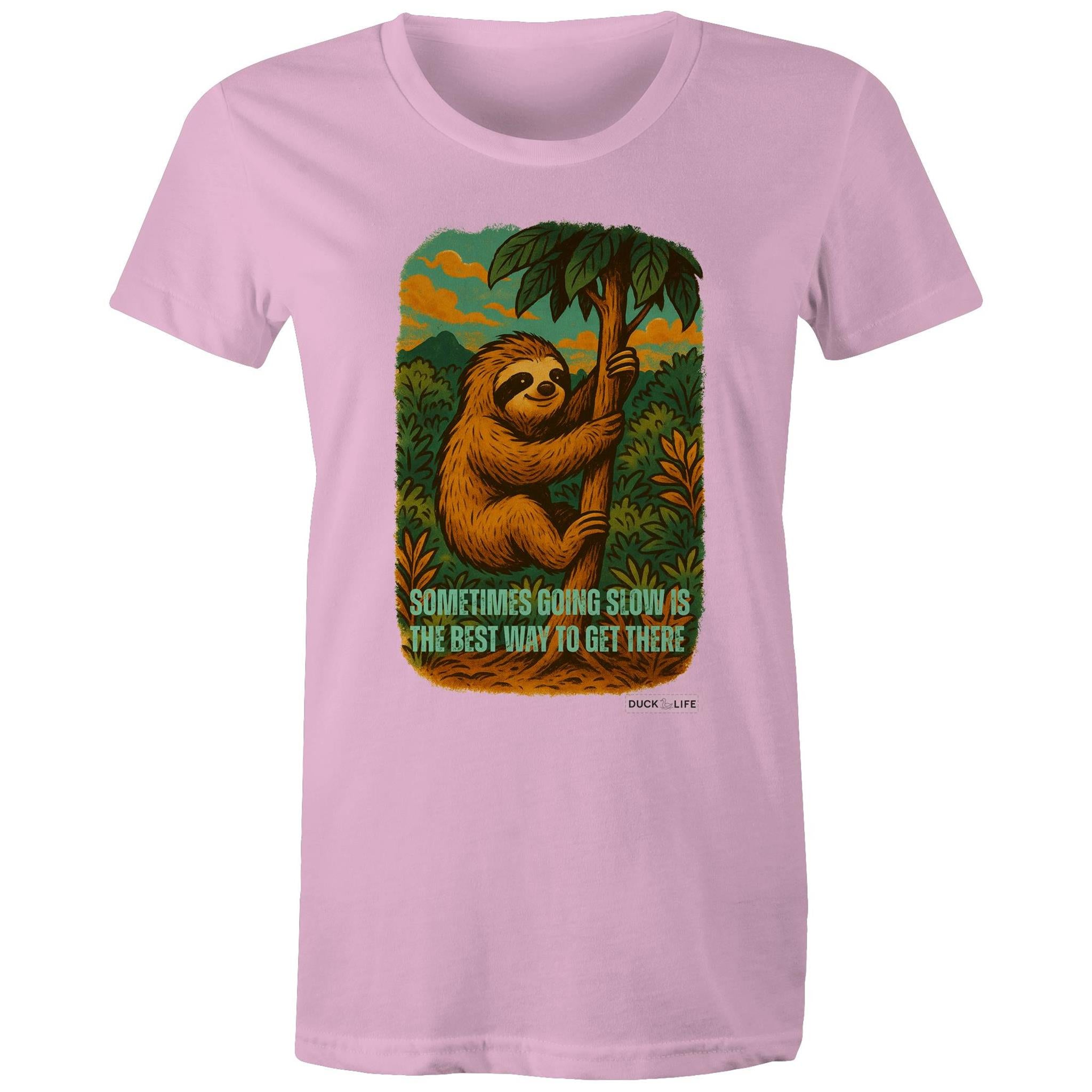 'Sometimes Going Slow' - Maple Tee