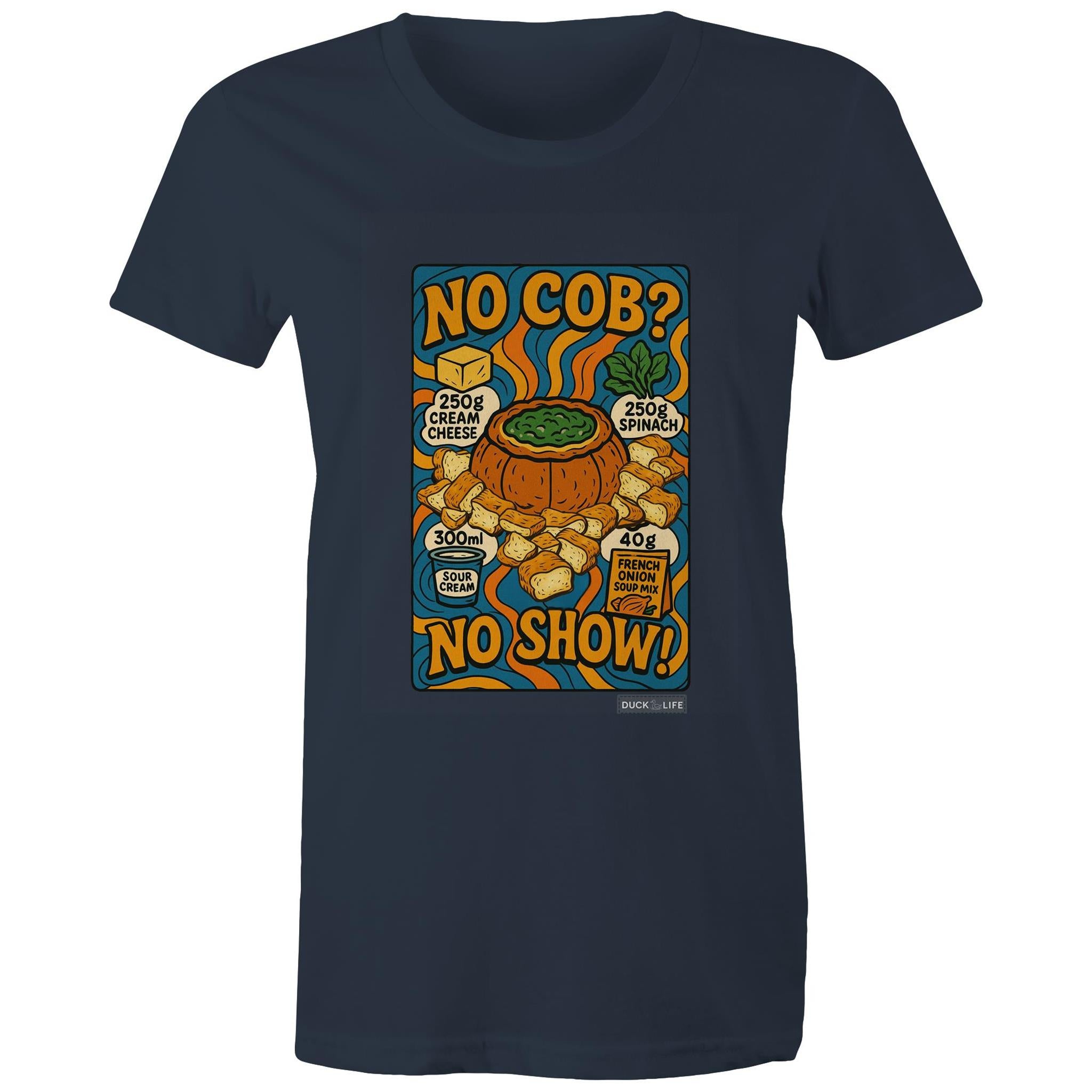'No Cob? No Show!' - Maple Tee