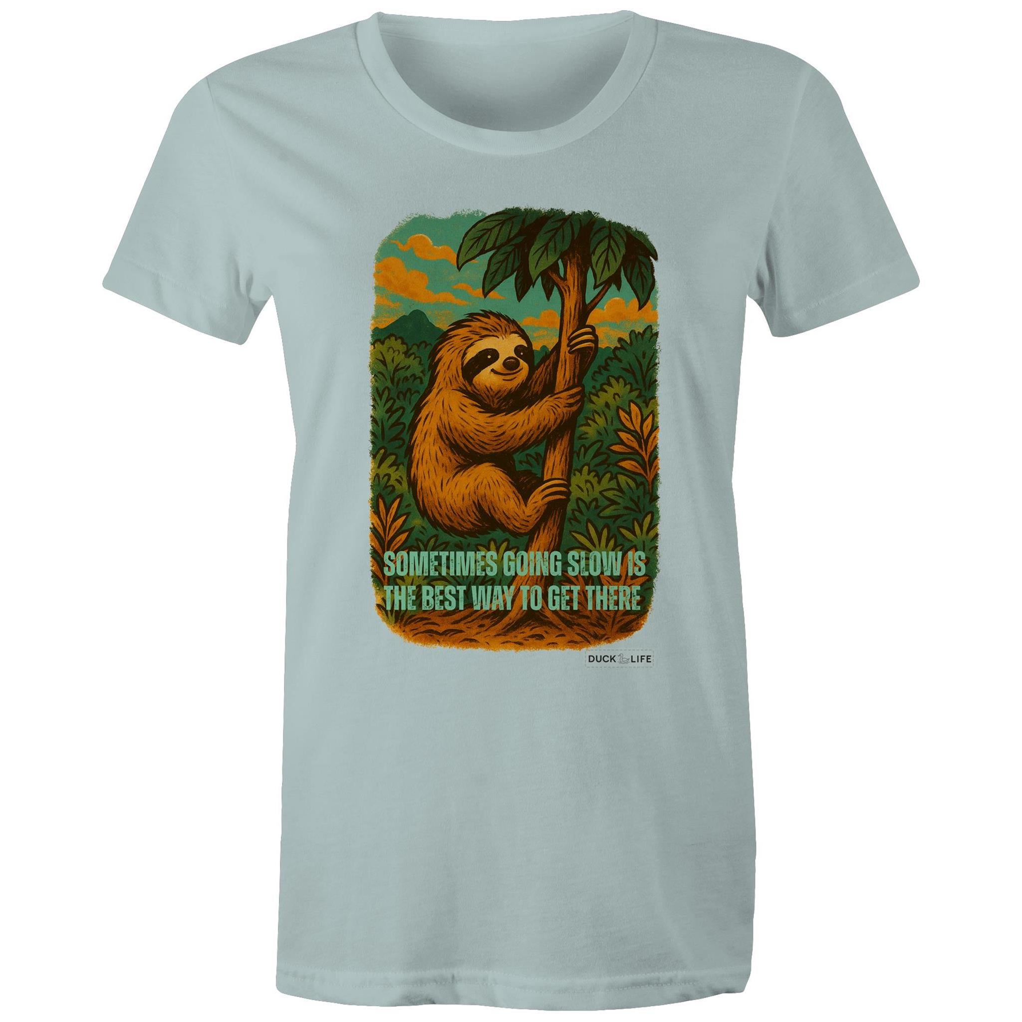 'Sometimes Going Slow' - Maple Tee
