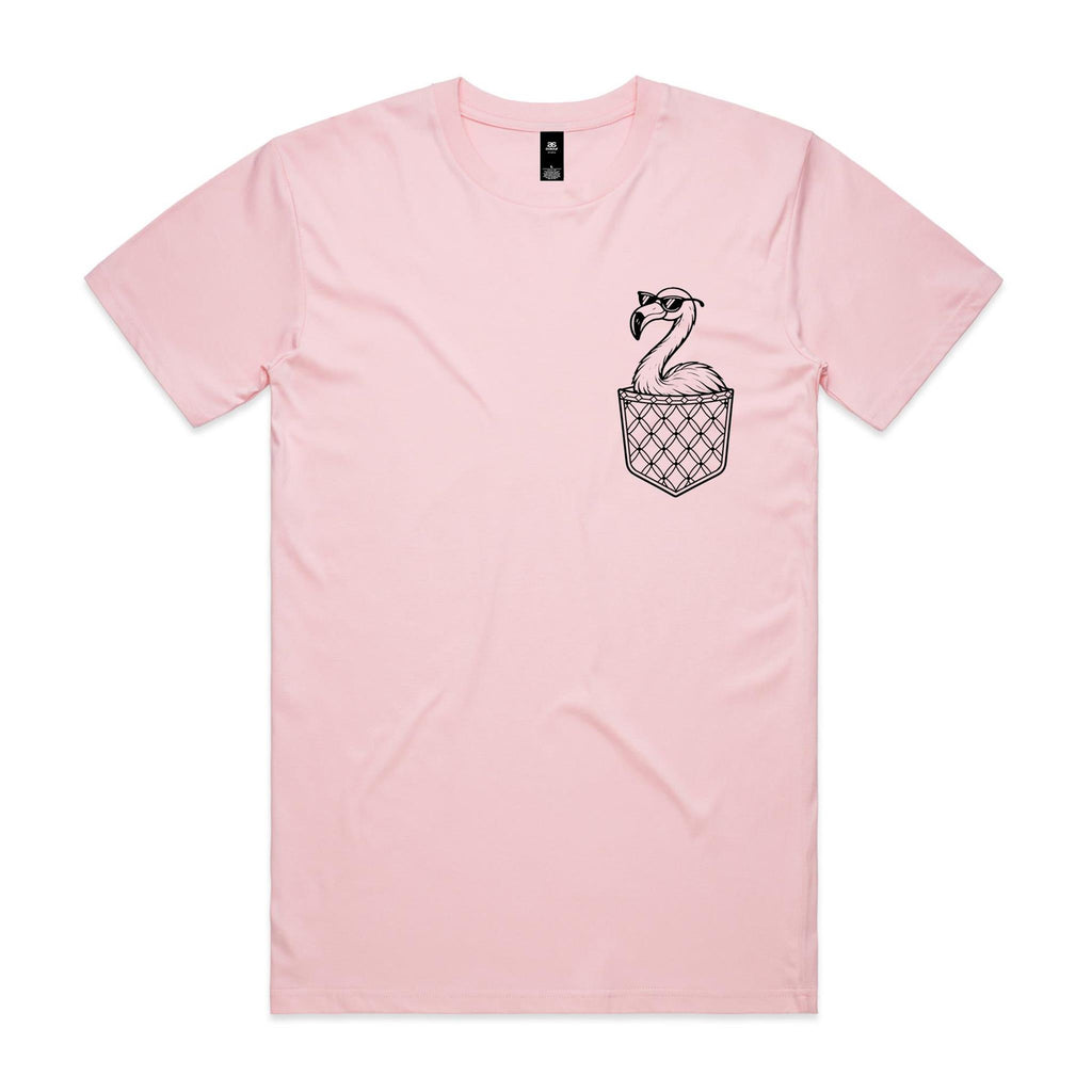 Flamingo - Pocket Peeper - Staple Tee