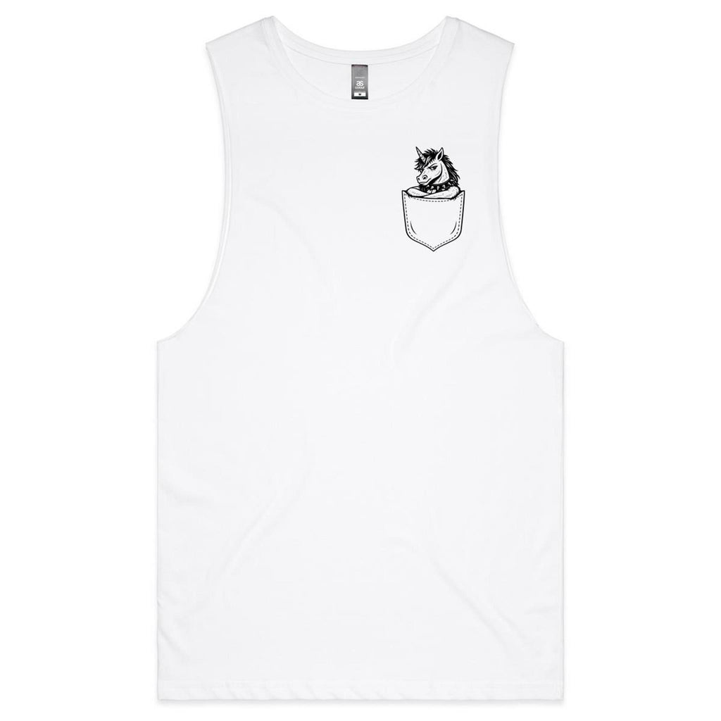 Unicorn - Pocket Peeper - Barnard Tank Tee