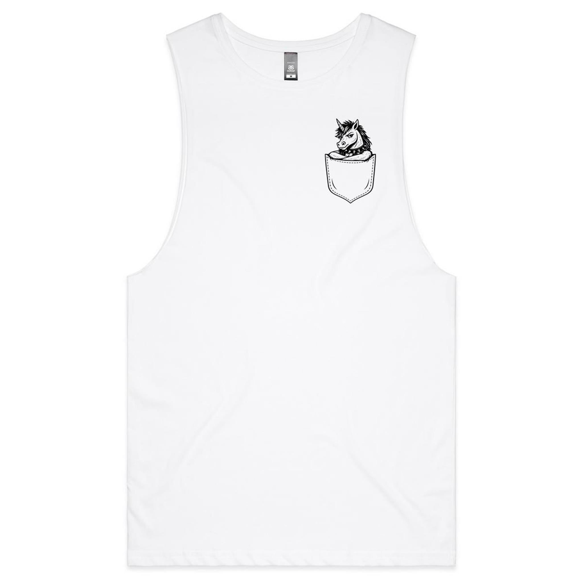 Unicorn - Pocket Peeper - Barnard Tank Tee