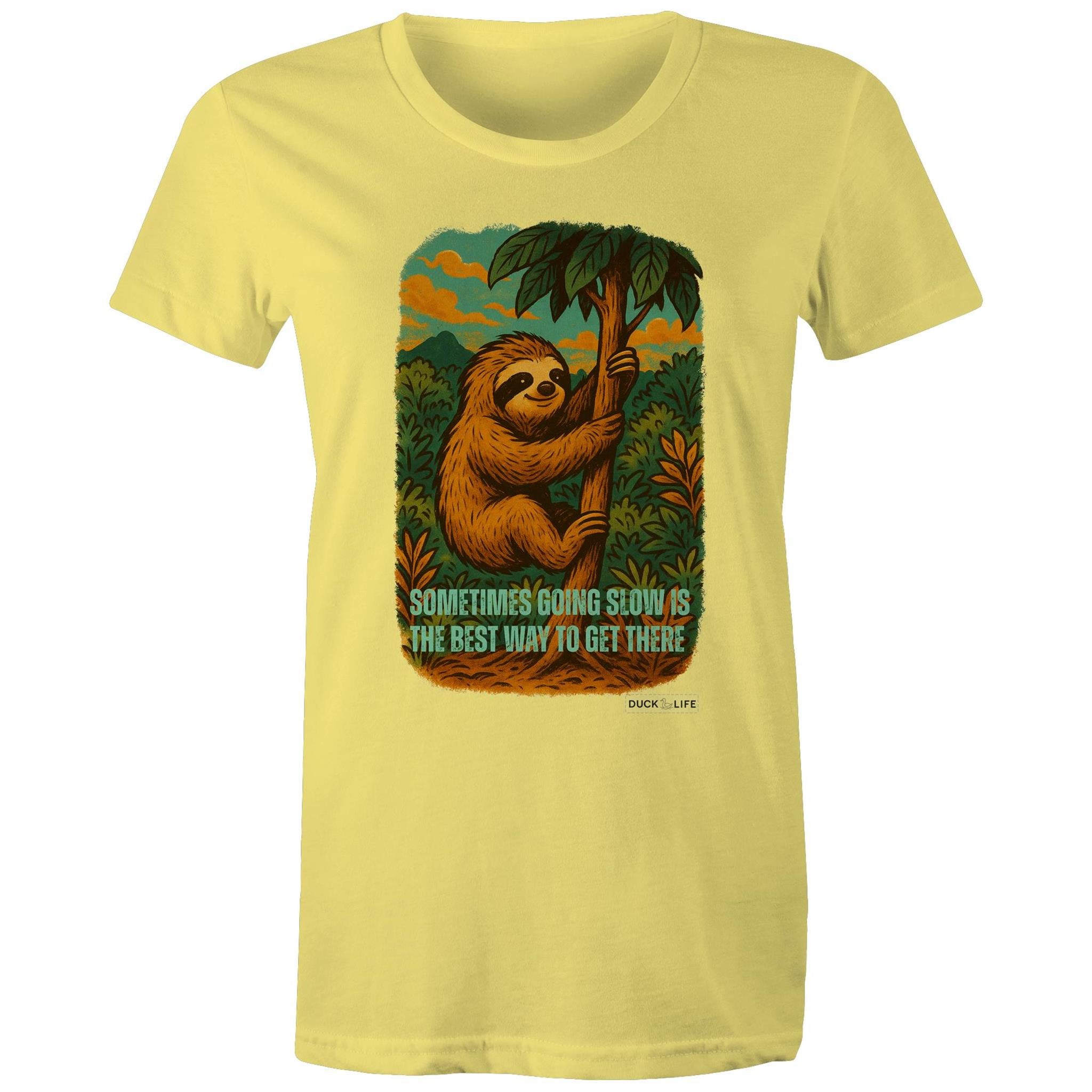 'Sometimes Going Slow' - Maple Tee
