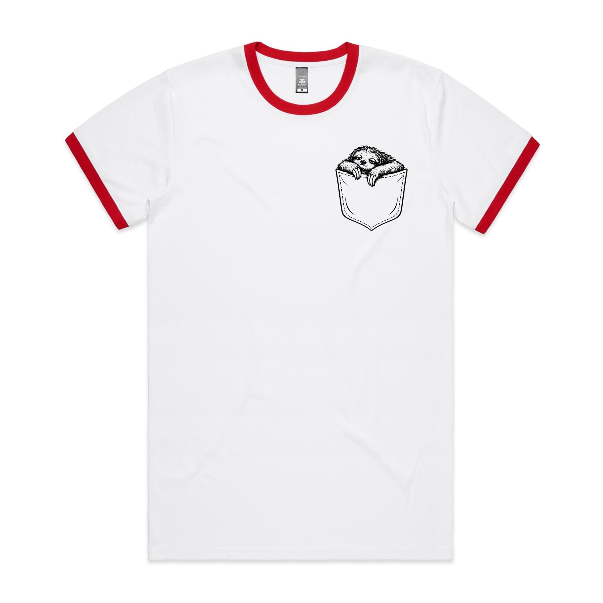 Sloth - Pocket Peeper - Staple Ringer Tee