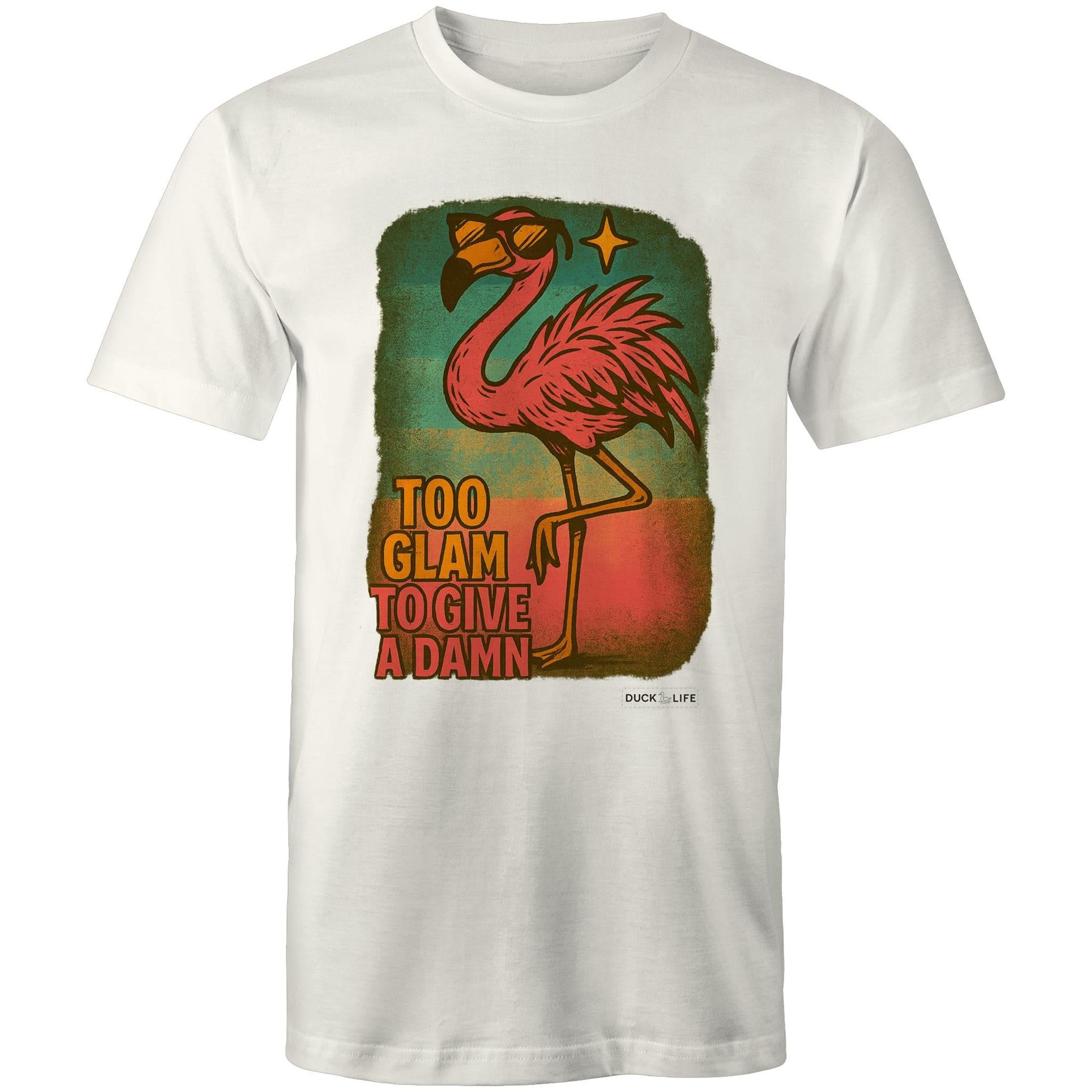 'Too Glam to Give a Damn' - Staple Tee
