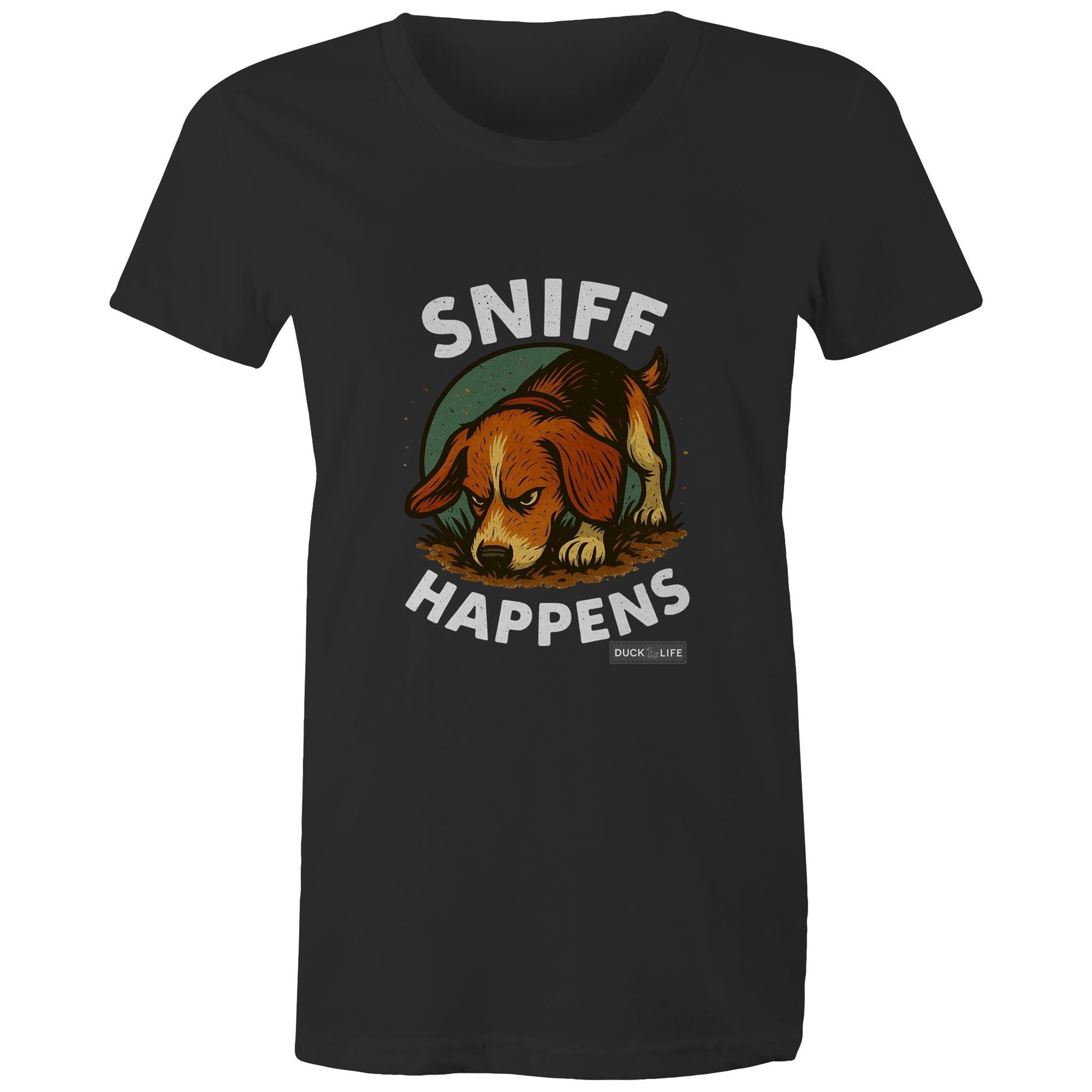 'Sniff Happens' - Maple Tee
