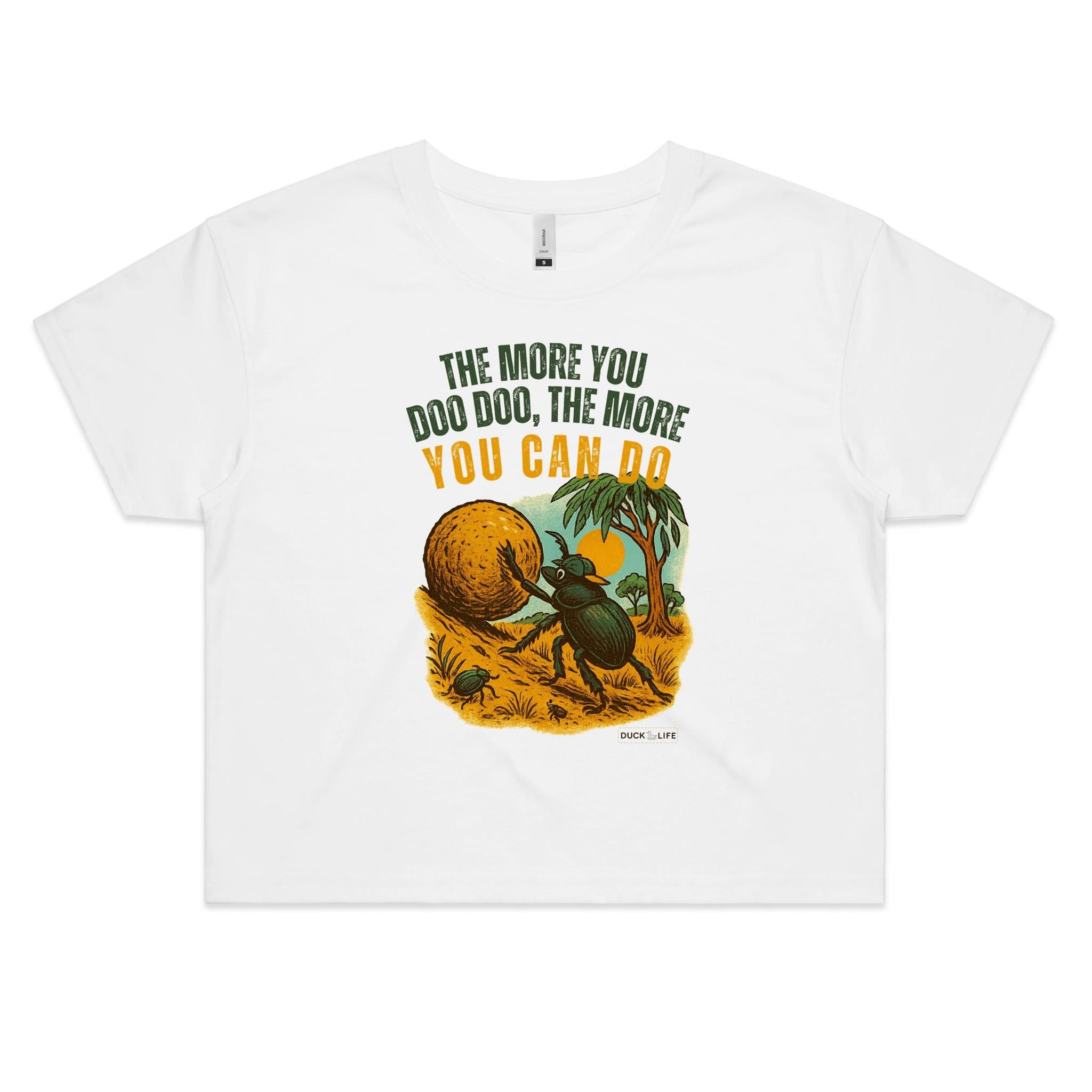 'The More You Doo Doo' - Crop Tee