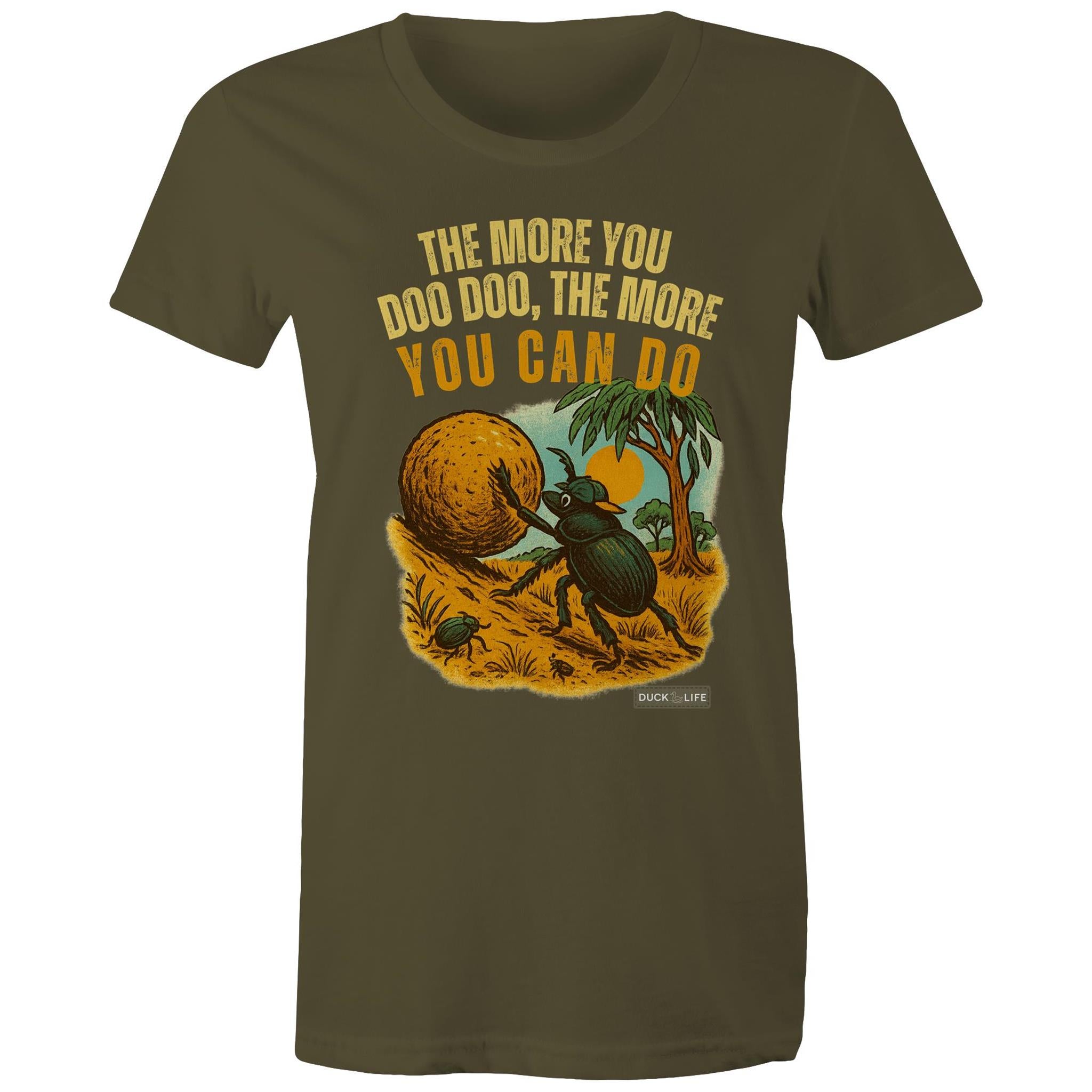 'The More You Doo Doo' - Maple Tee