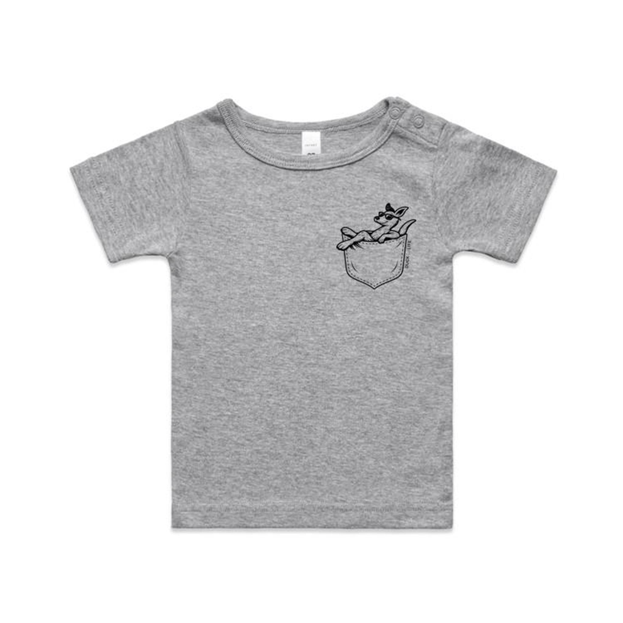 Kangaroo - Pocket Peeper - Infant Tee