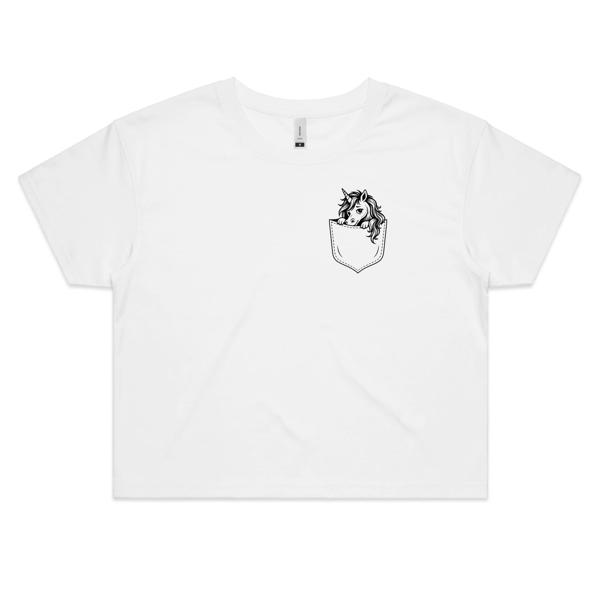 UniBeb - Pocket Peeper - Crop Tee