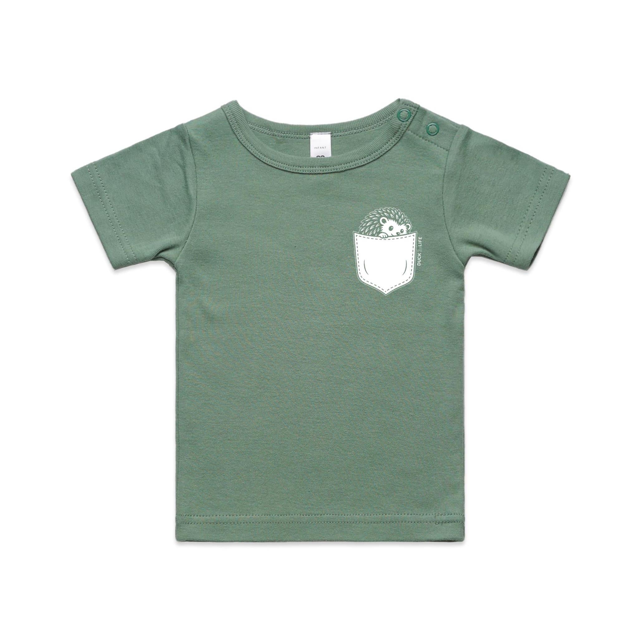 Hedgehog - Pocket Peeper - Infant Tee