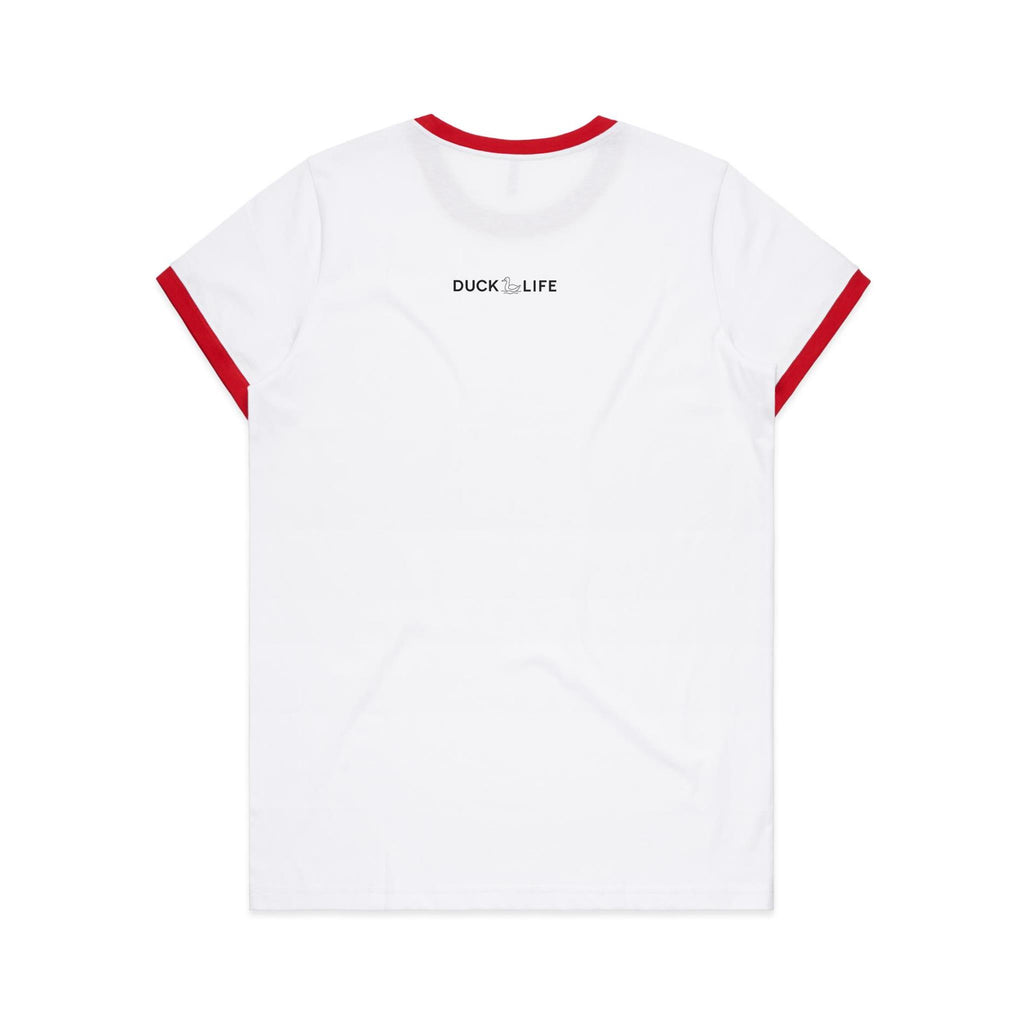 Grumpasaurus - Pocket Peeper - Maple Ringer Tee
