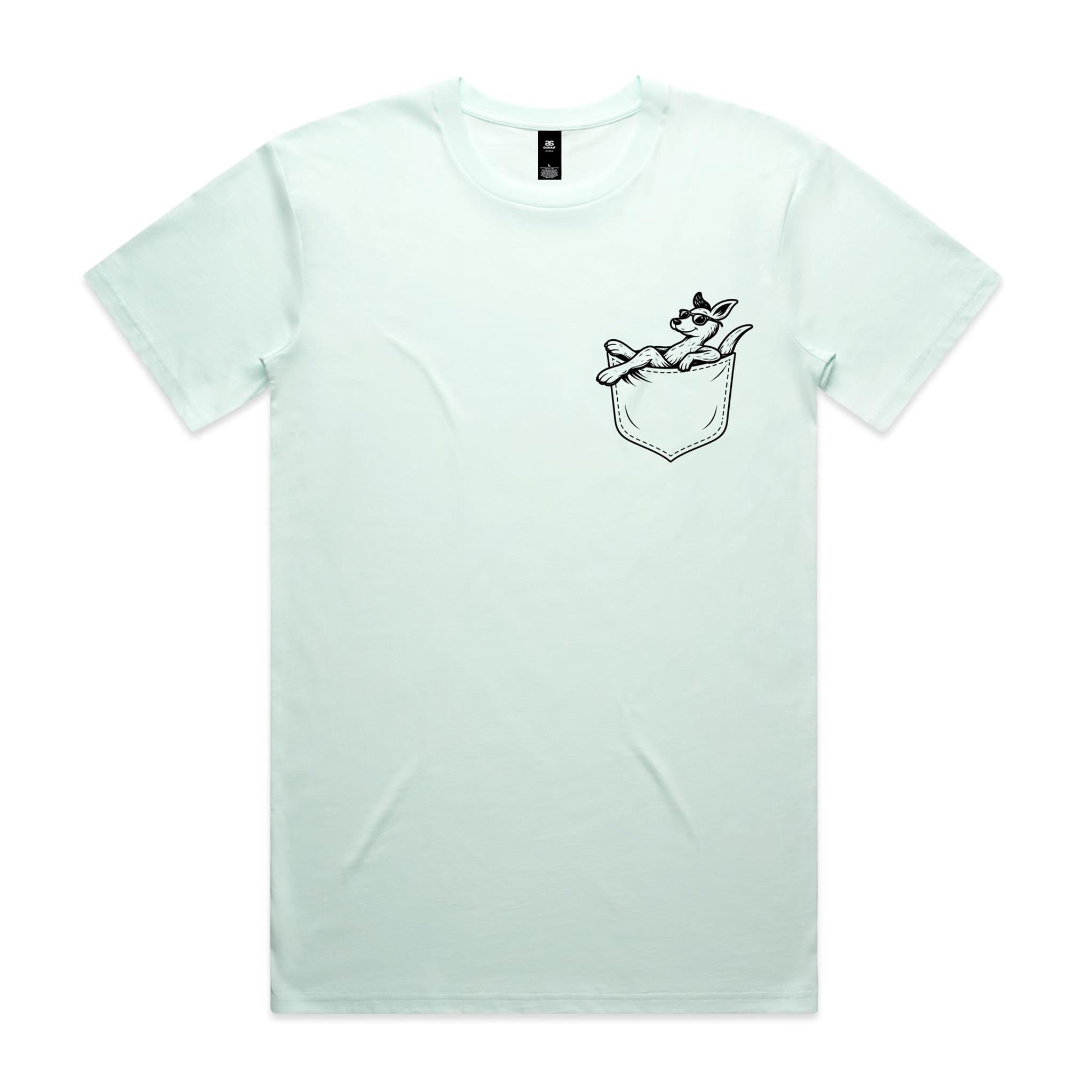 Kangaroo - Pocket Peeper - Staple Tee