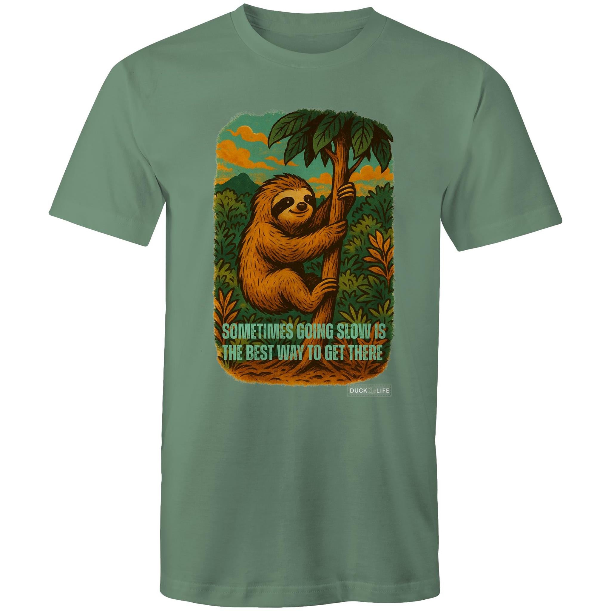 'Sometimes Going Slow' - Staple Tee