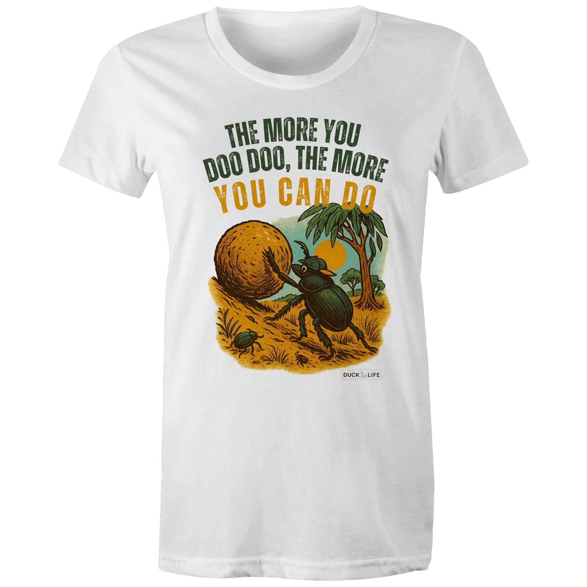 'The More You Doo Doo' - Maple Tee