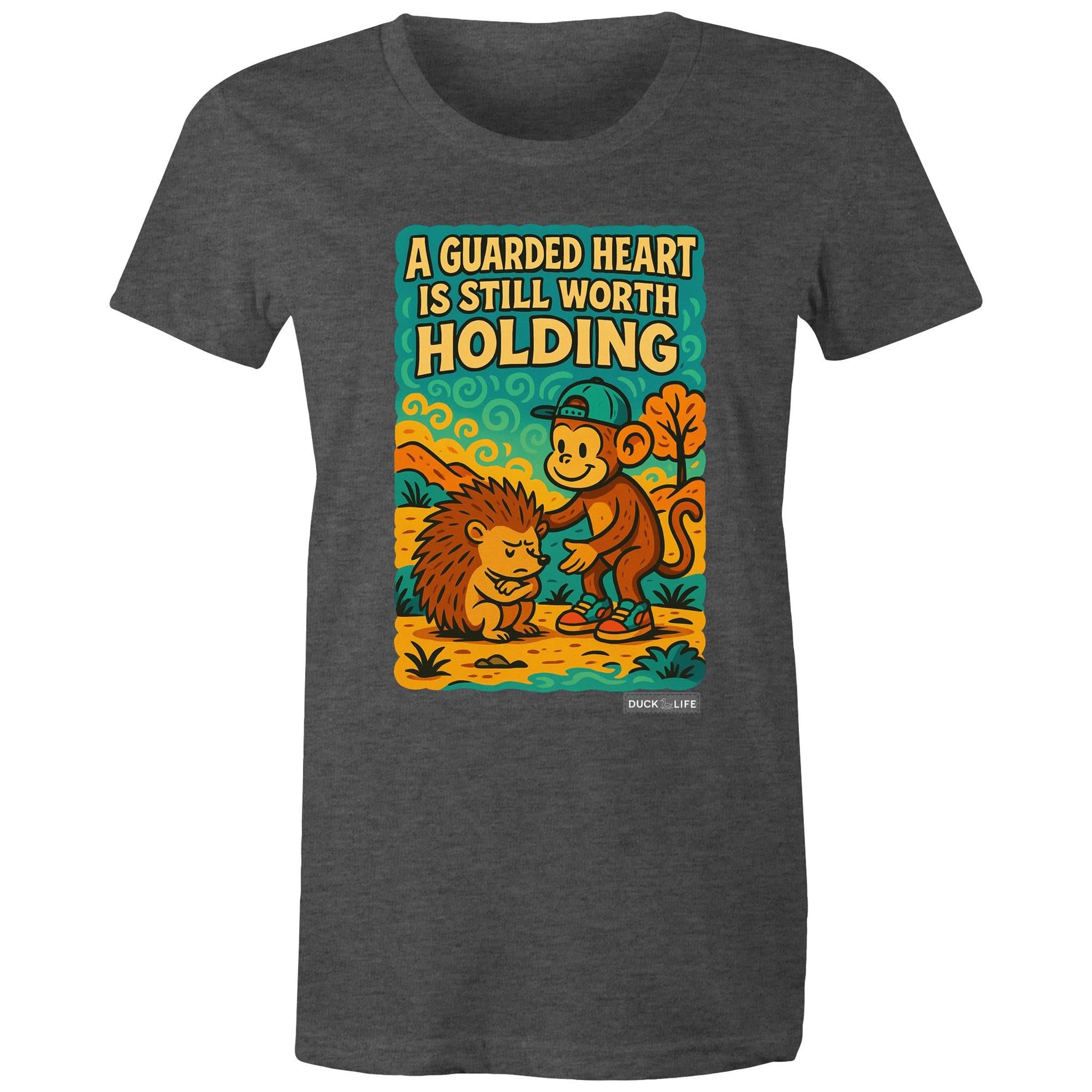'A Guarded Heart' - Maple Tee