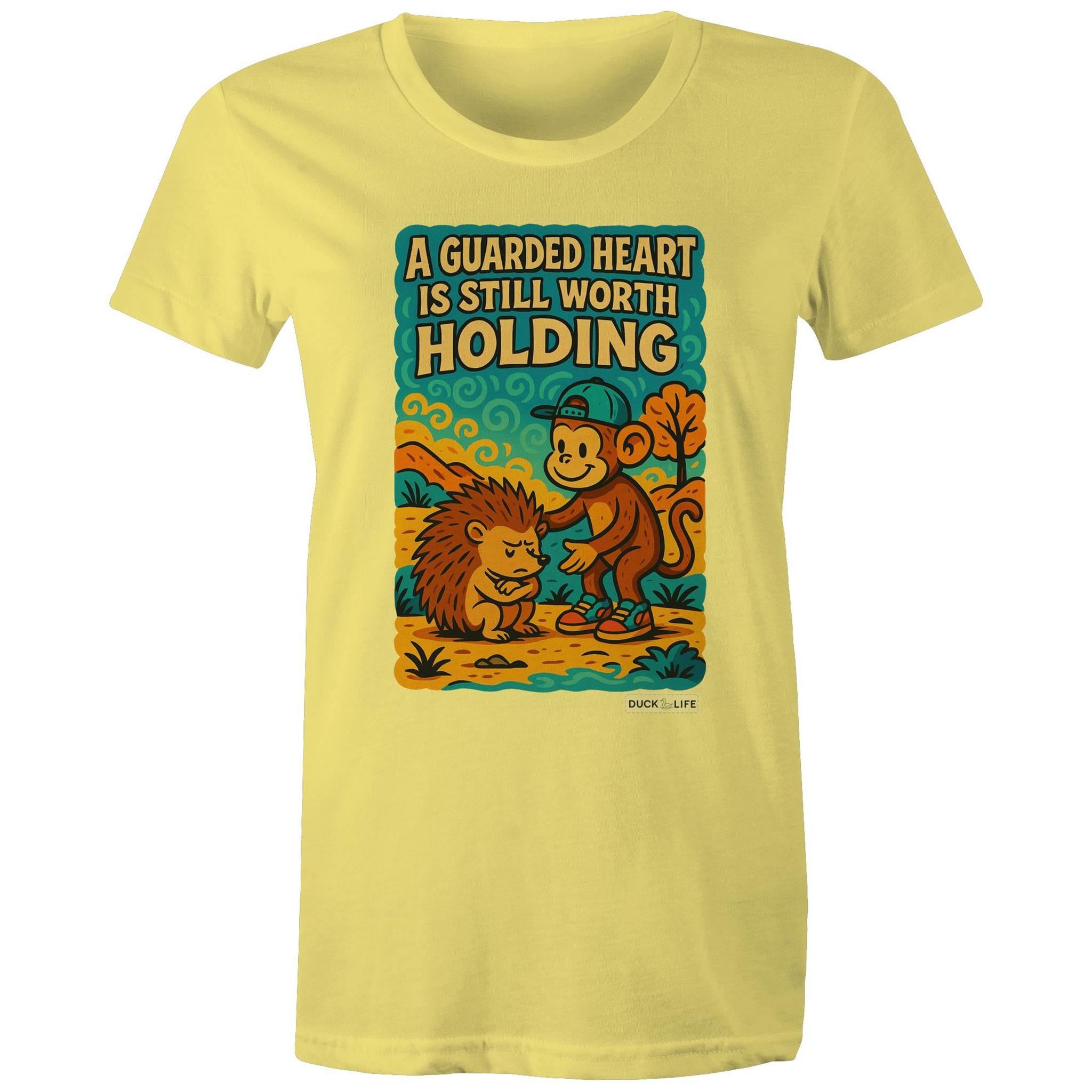 'A Guarded Heart' - Maple Tee