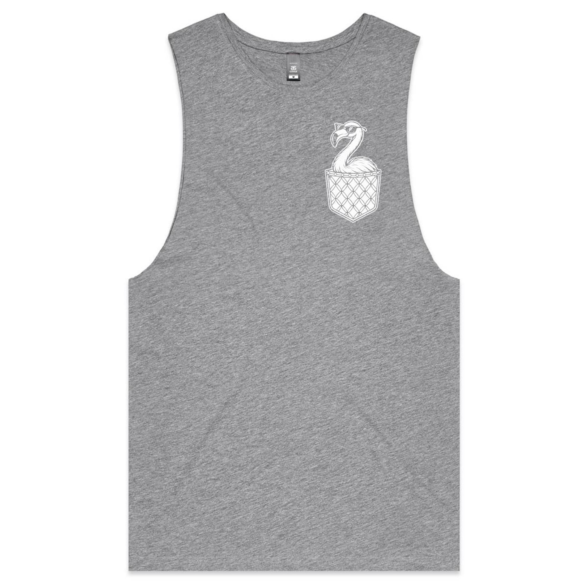 Flamingo - Pocket Peeper - Barnard Tank Tee