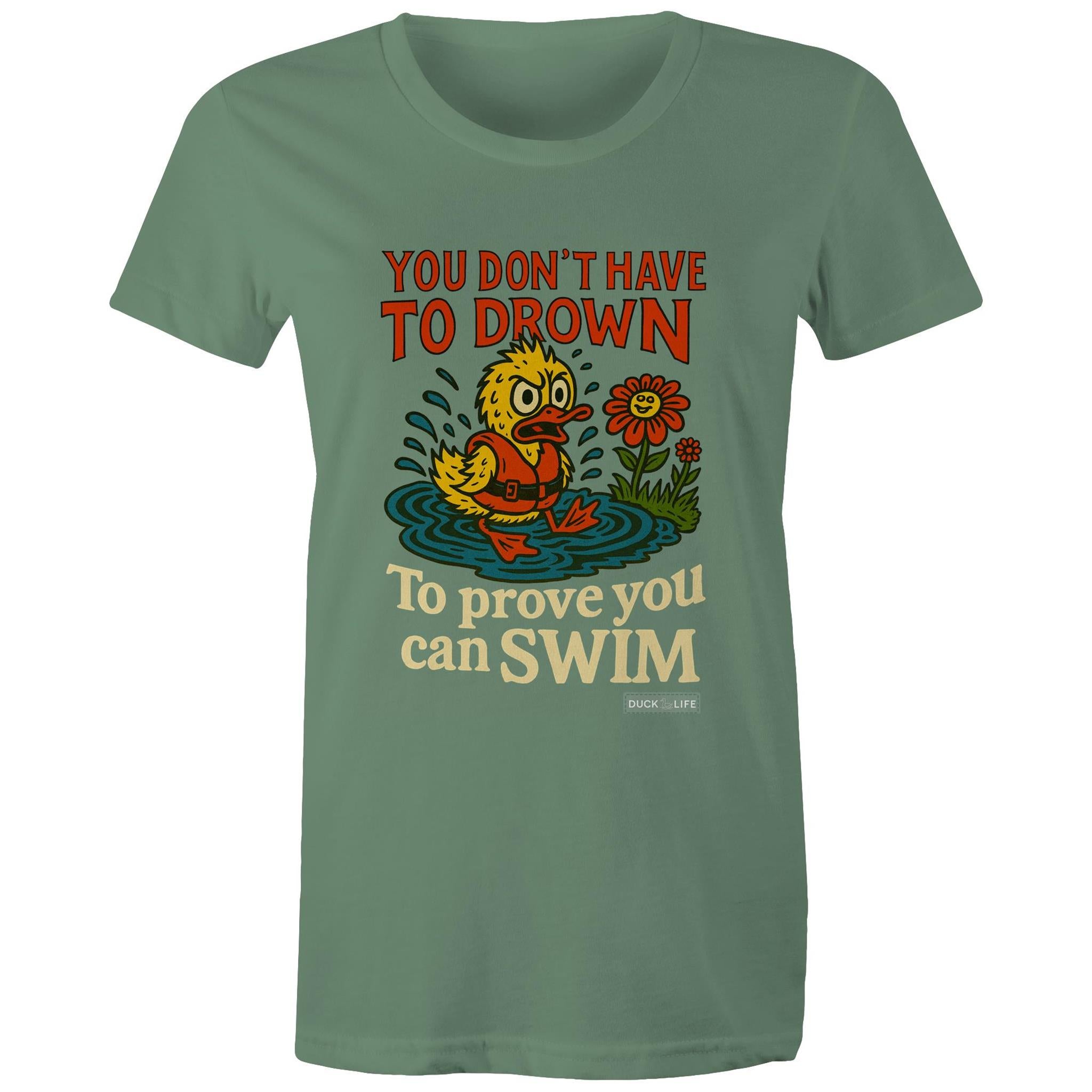 'You Don't Have to Drown' - Maple Tee