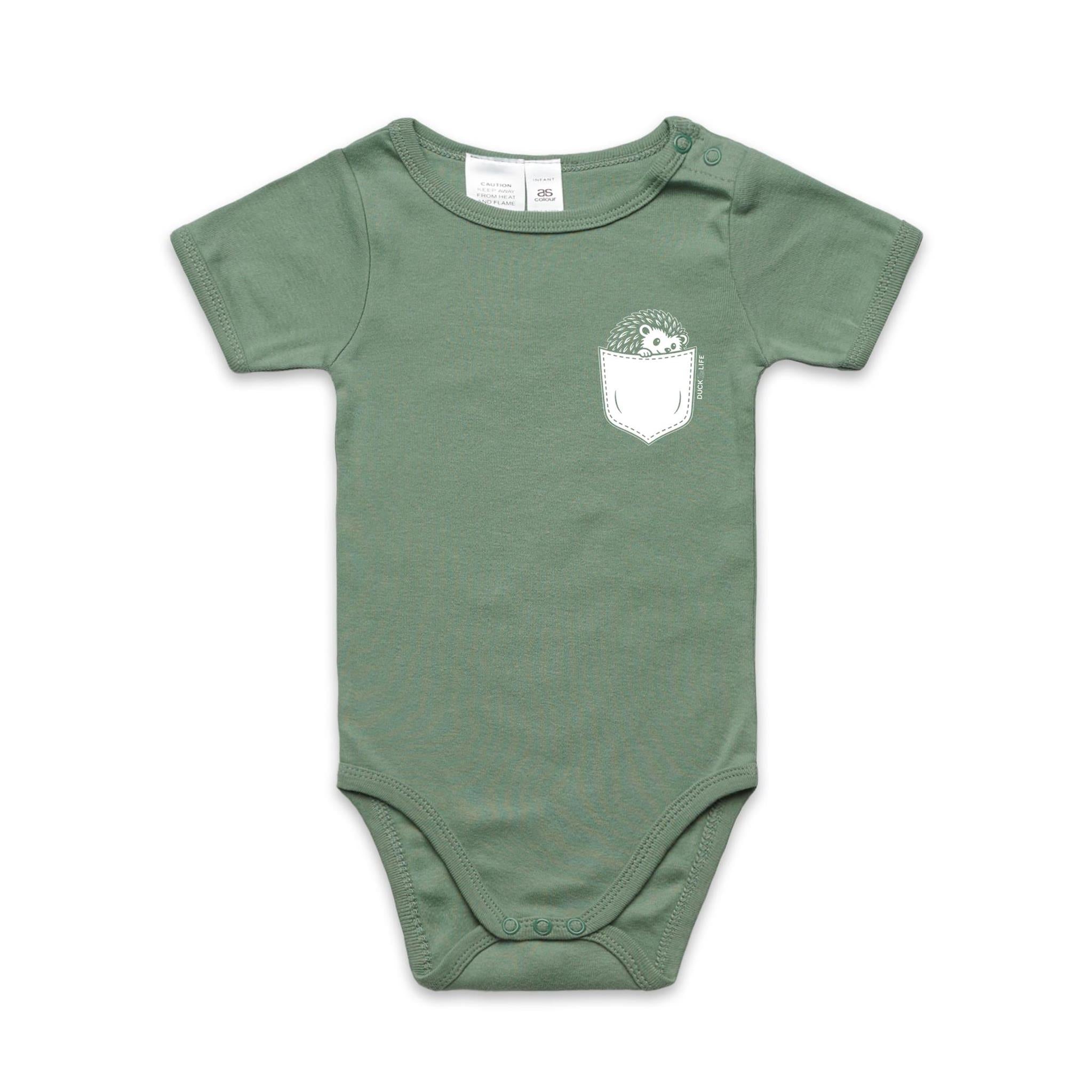 Hedgehog - Pocket Peeper - Infant One-Piece