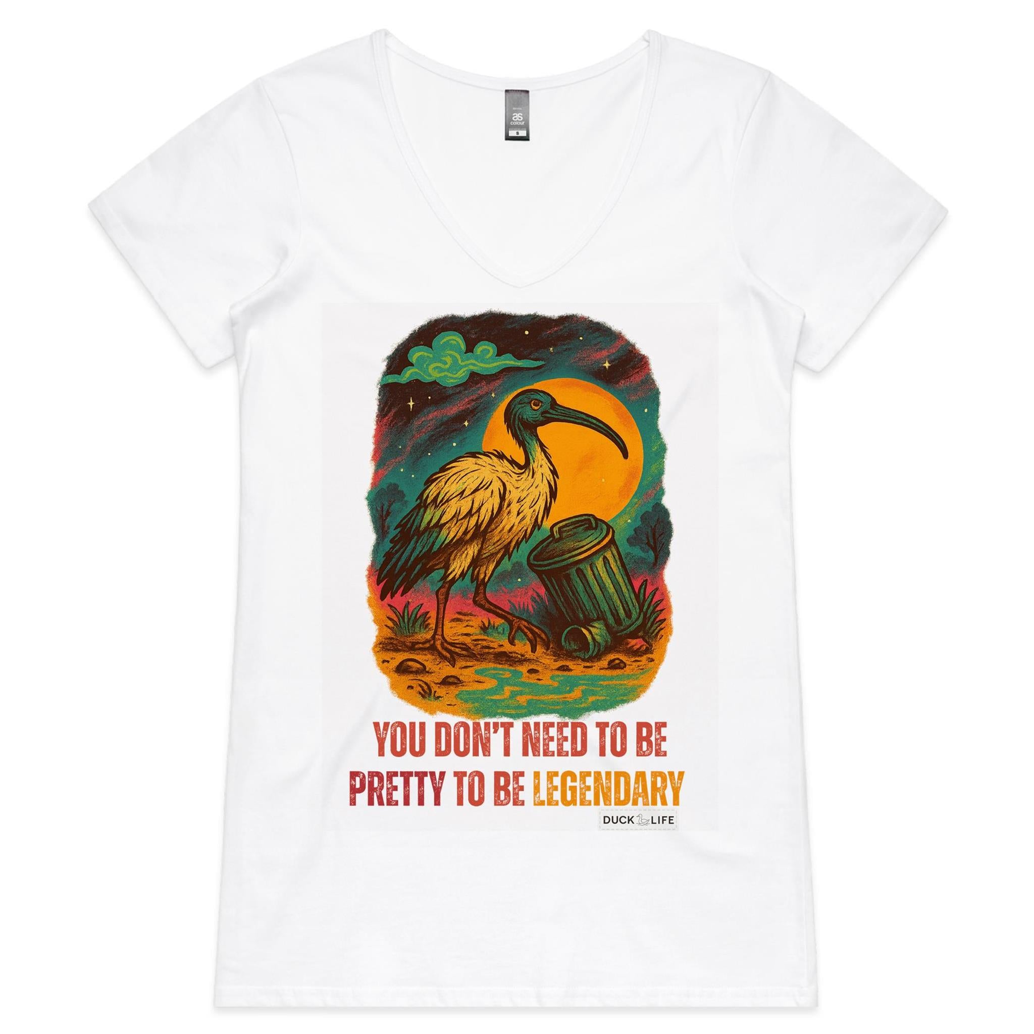'You Don't Need To Be Pretty' - V-Neck Tee