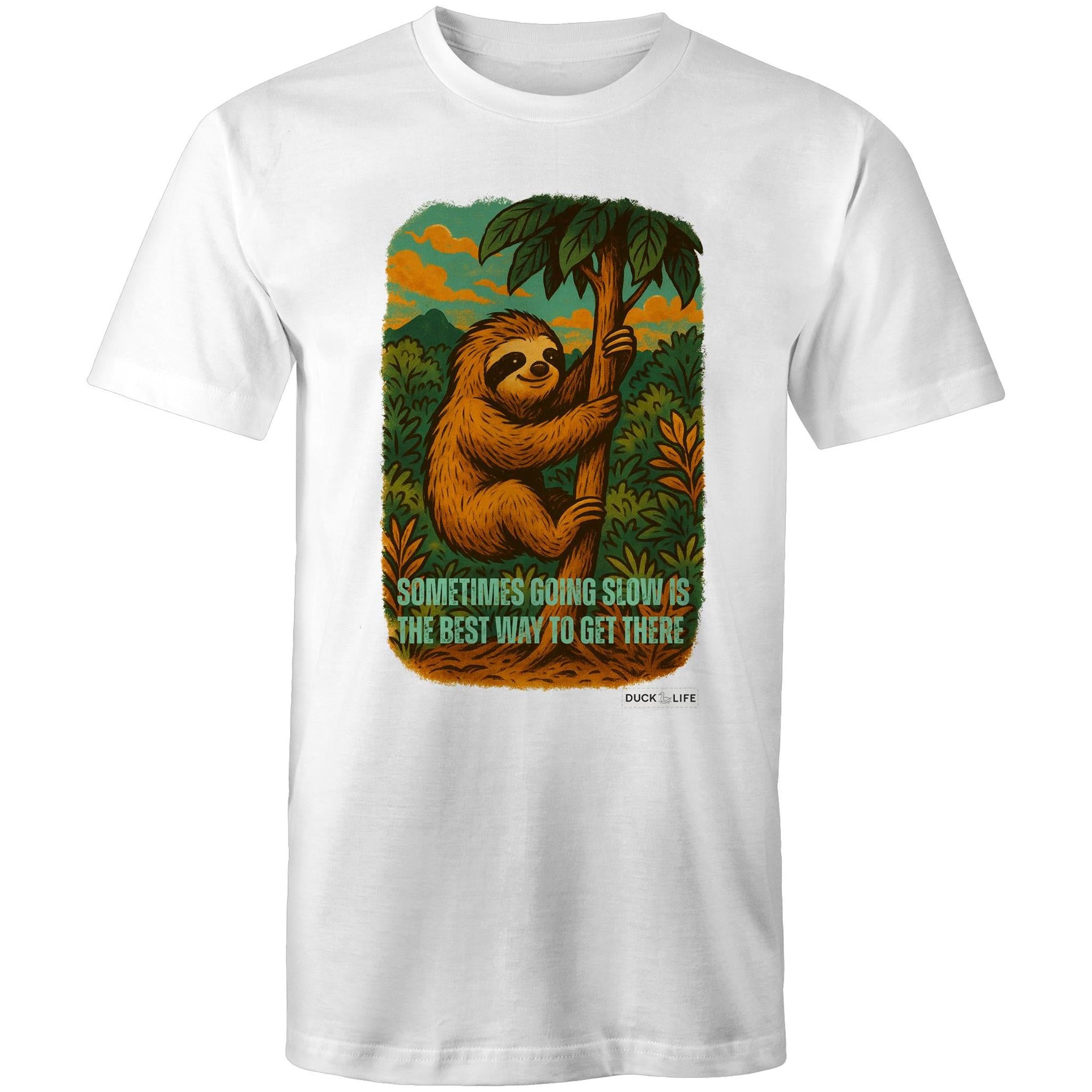 'Sometimes Going Slow' - Staple Tee