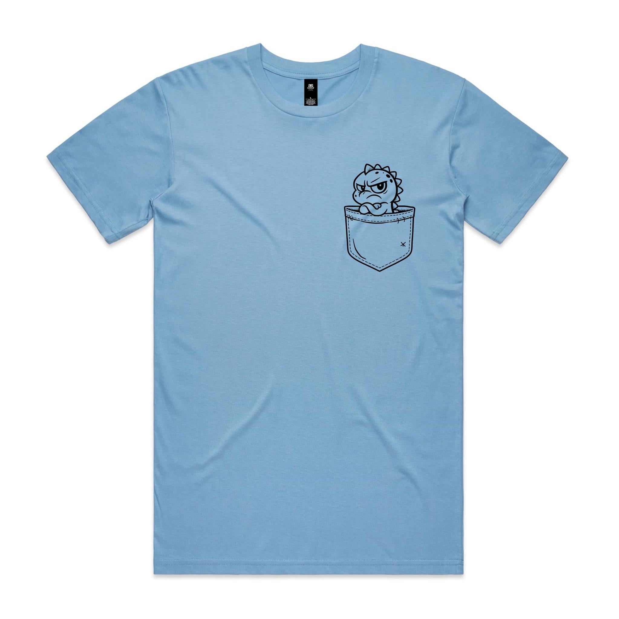Grumpasaurus - Pocket Peeper - Staple Tee