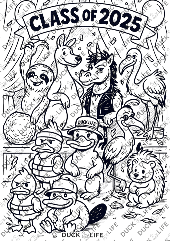 Colouring Book - Class of 2025