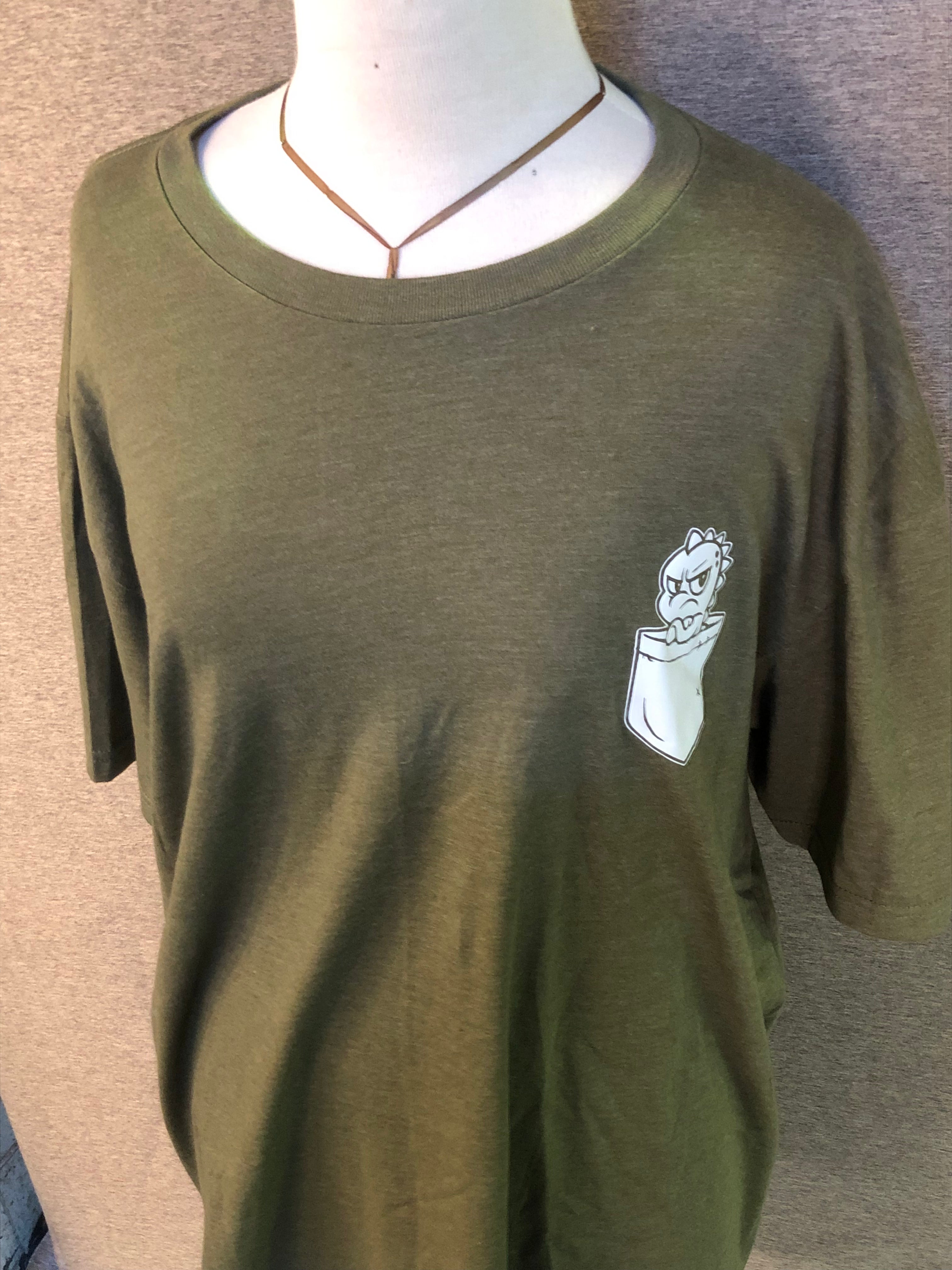 Ugly Ducklings - Grumpasaurus - Pocket Peeper - Tee