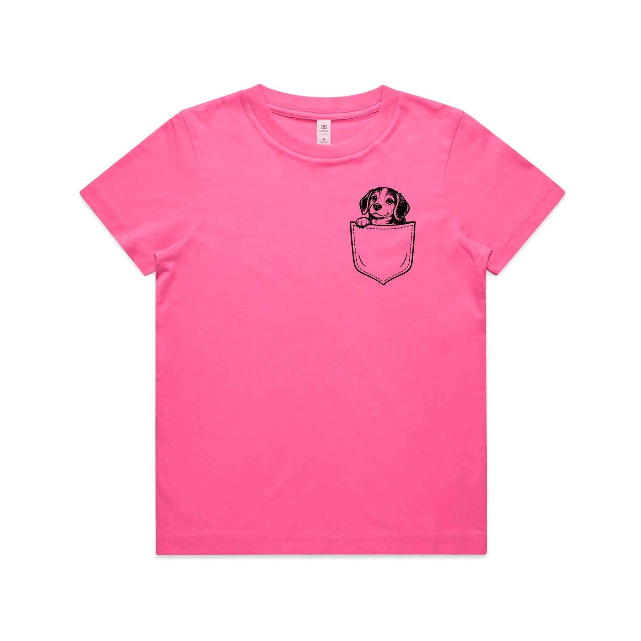 Beagle - Pocket Peeper - Youth Staple Tee