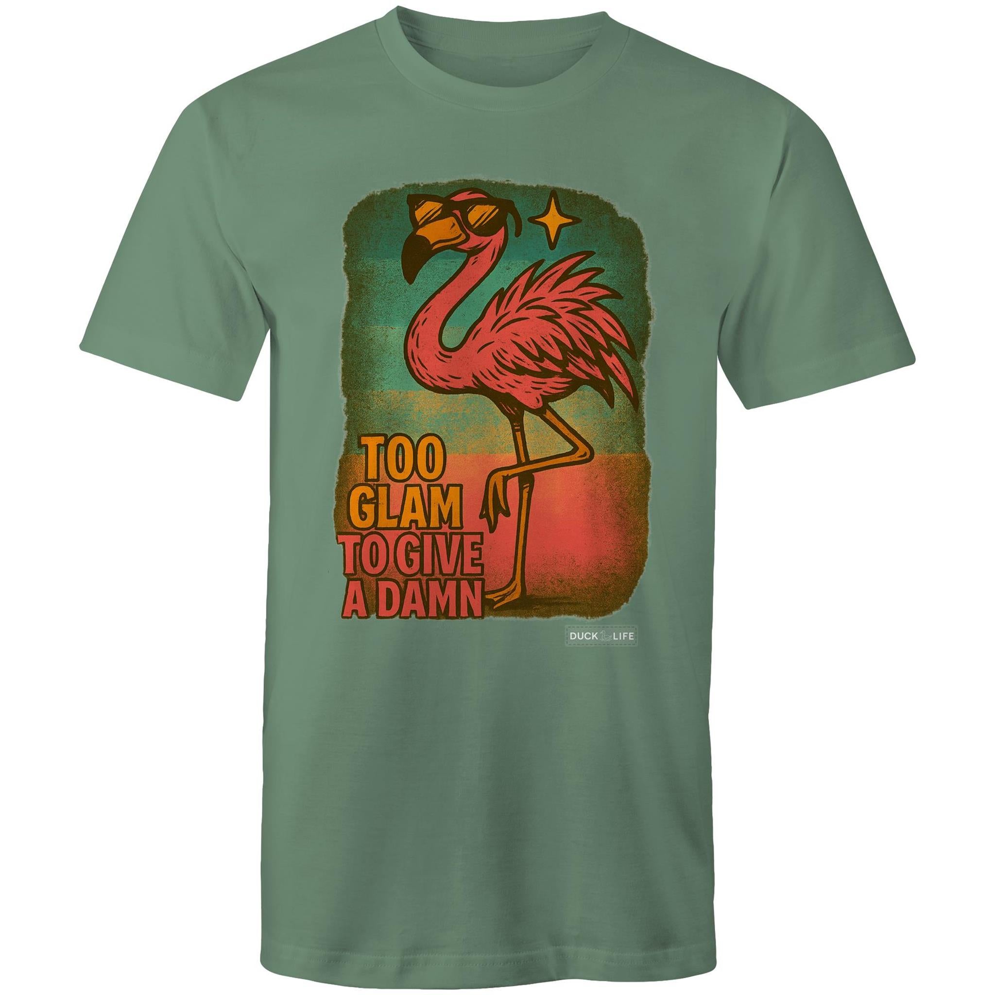 'Too Glam to Give a Damn' - Staple Tee