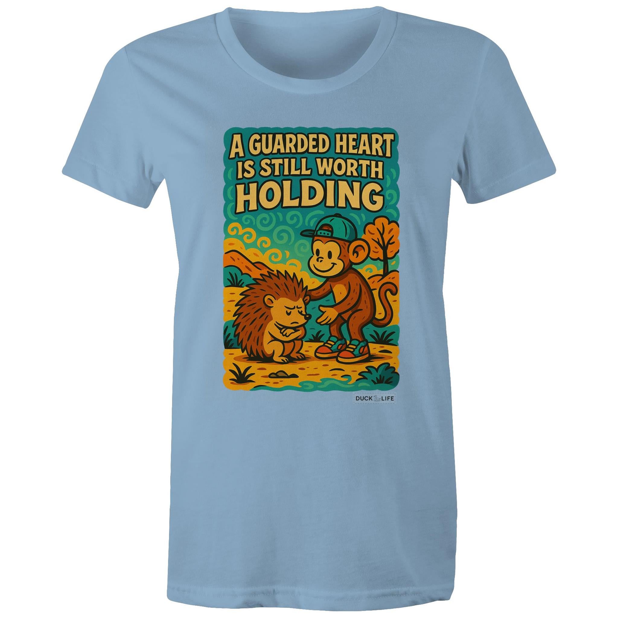 'A Guarded Heart' - Maple Tee